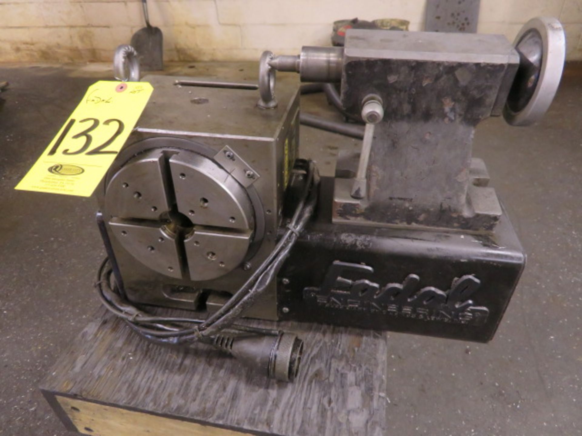 FADAL VH65 ROTARY TABLE W/TAILSTOCK - Image 2 of 2