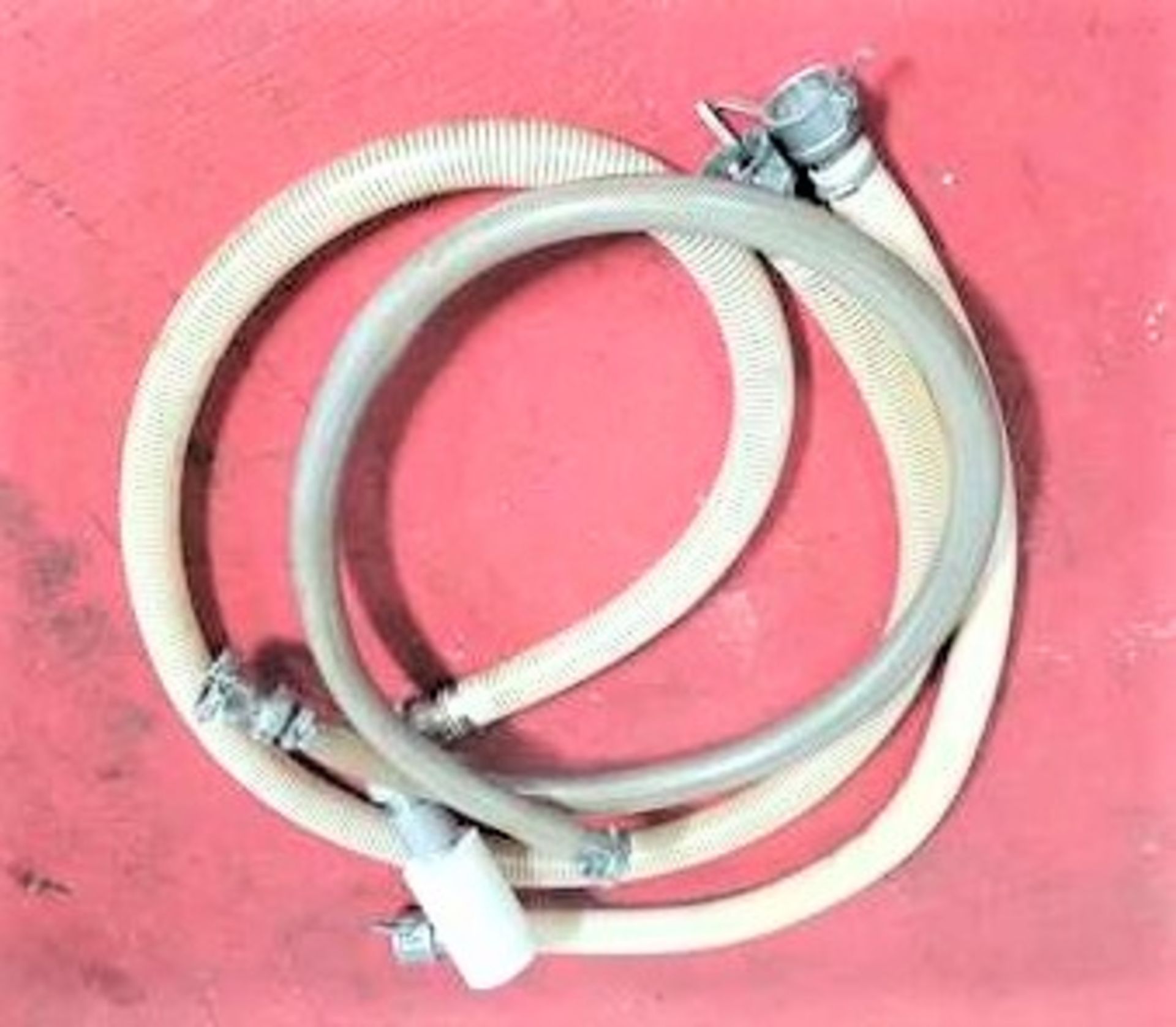 3 pieces of 2" vacuum quick-couple hose