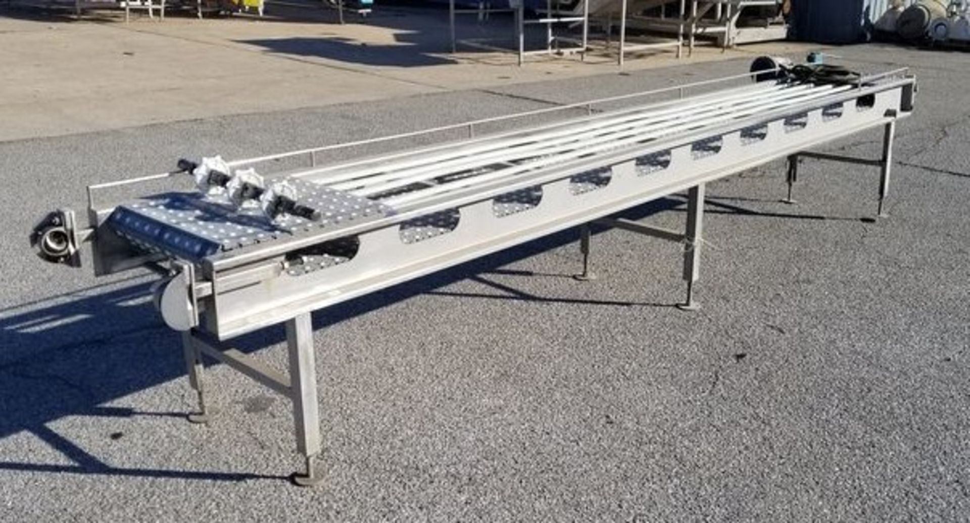 49.5"L Roller Conveyor - Image 4 of 5