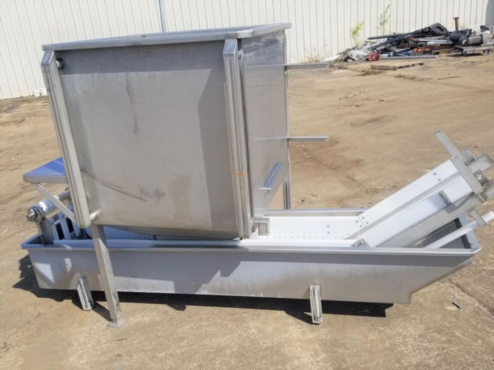 ~1500# Line-Feed Hopper Conveyor - Image 3 of 4