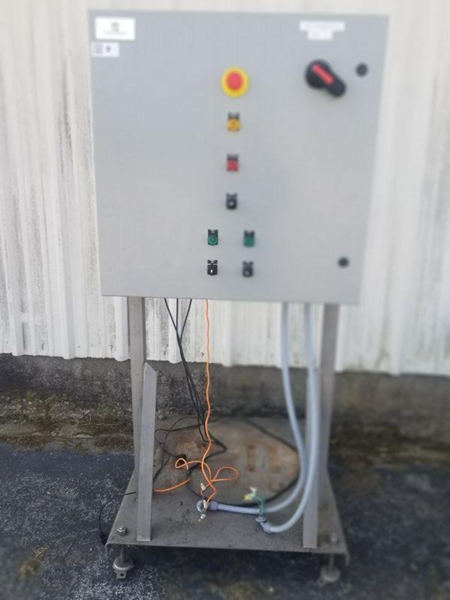 Pump Control Panel.