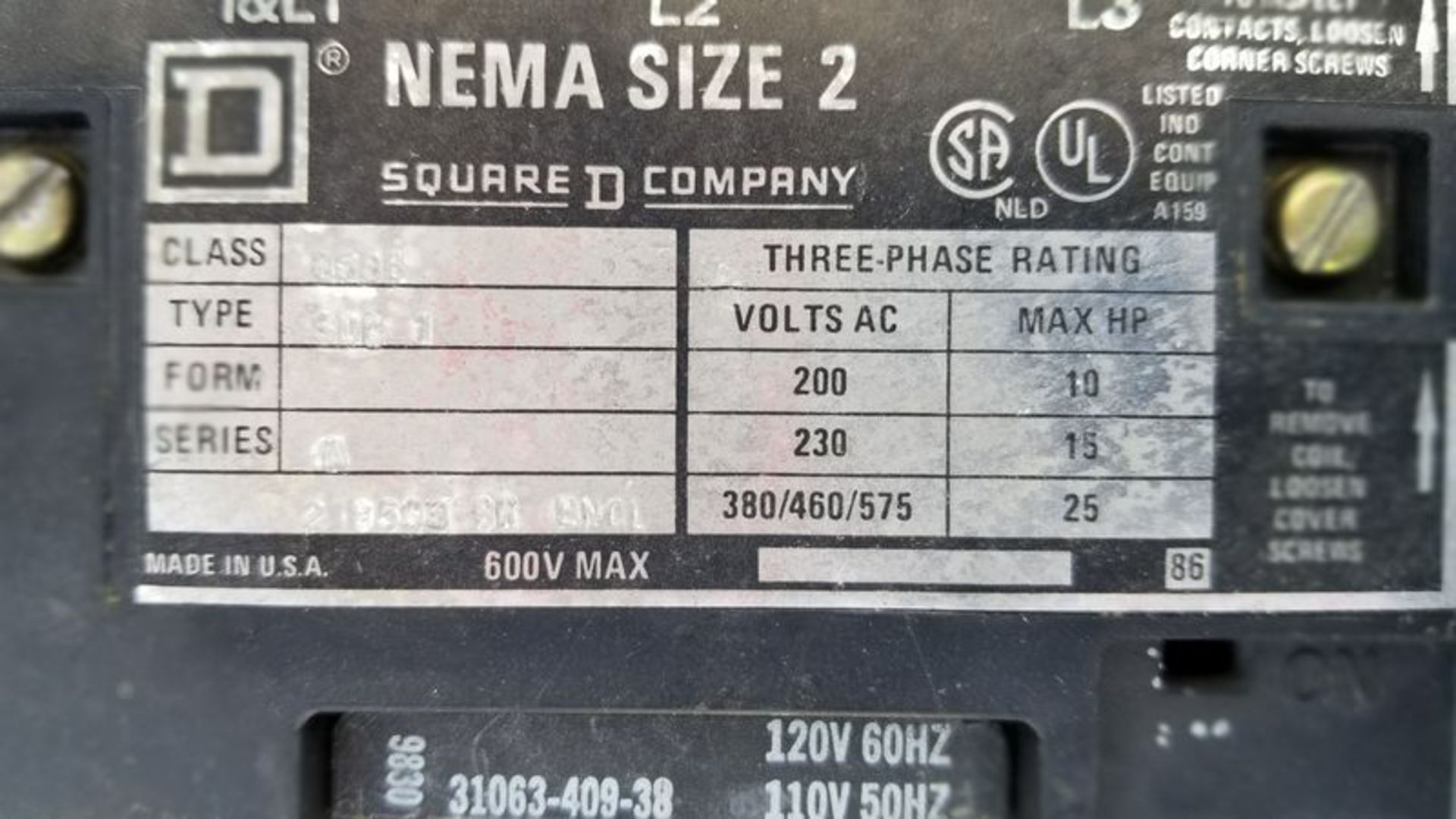 NEMA 1 and 2 Starters - Bild 3 aus 4