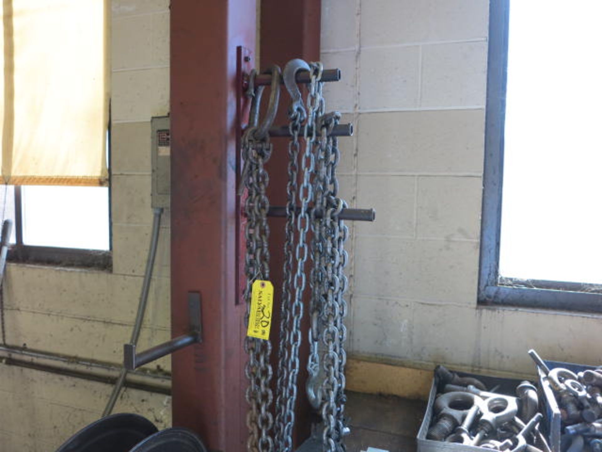 Lot Steel Tow Chains