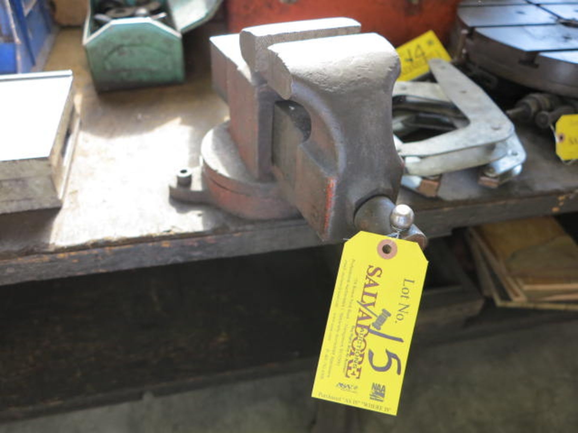 Bench Vise & 8' Bench