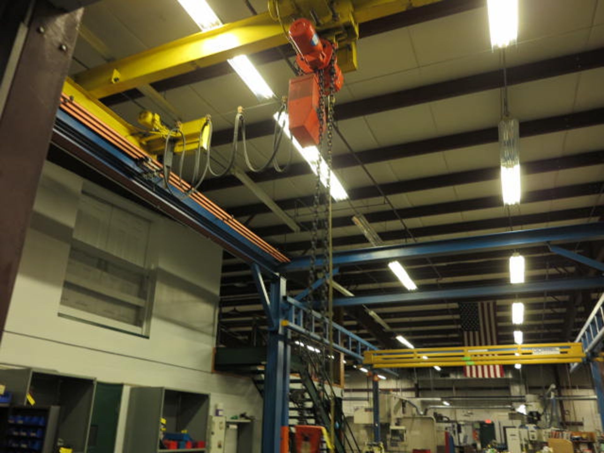 5 Ton Overhead Crane System, 20' x 22'; 16' Clearance Under Hoist, X/Y Power Truck, 5 Ton Nitchi - Image 7 of 8