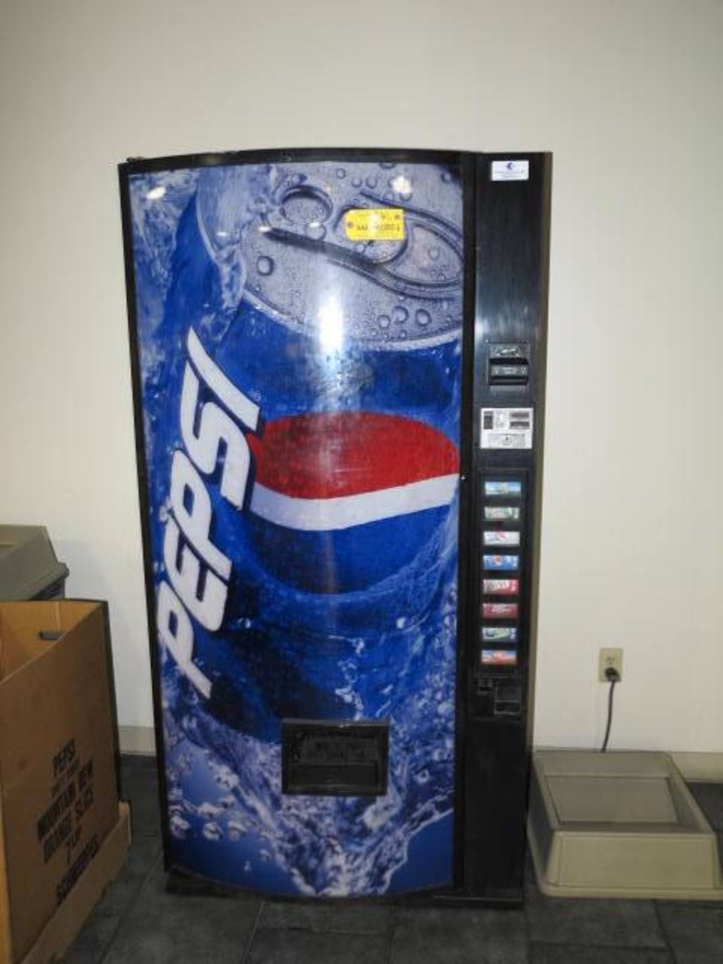 Pepsi Vending Machine Located on Mezzanine