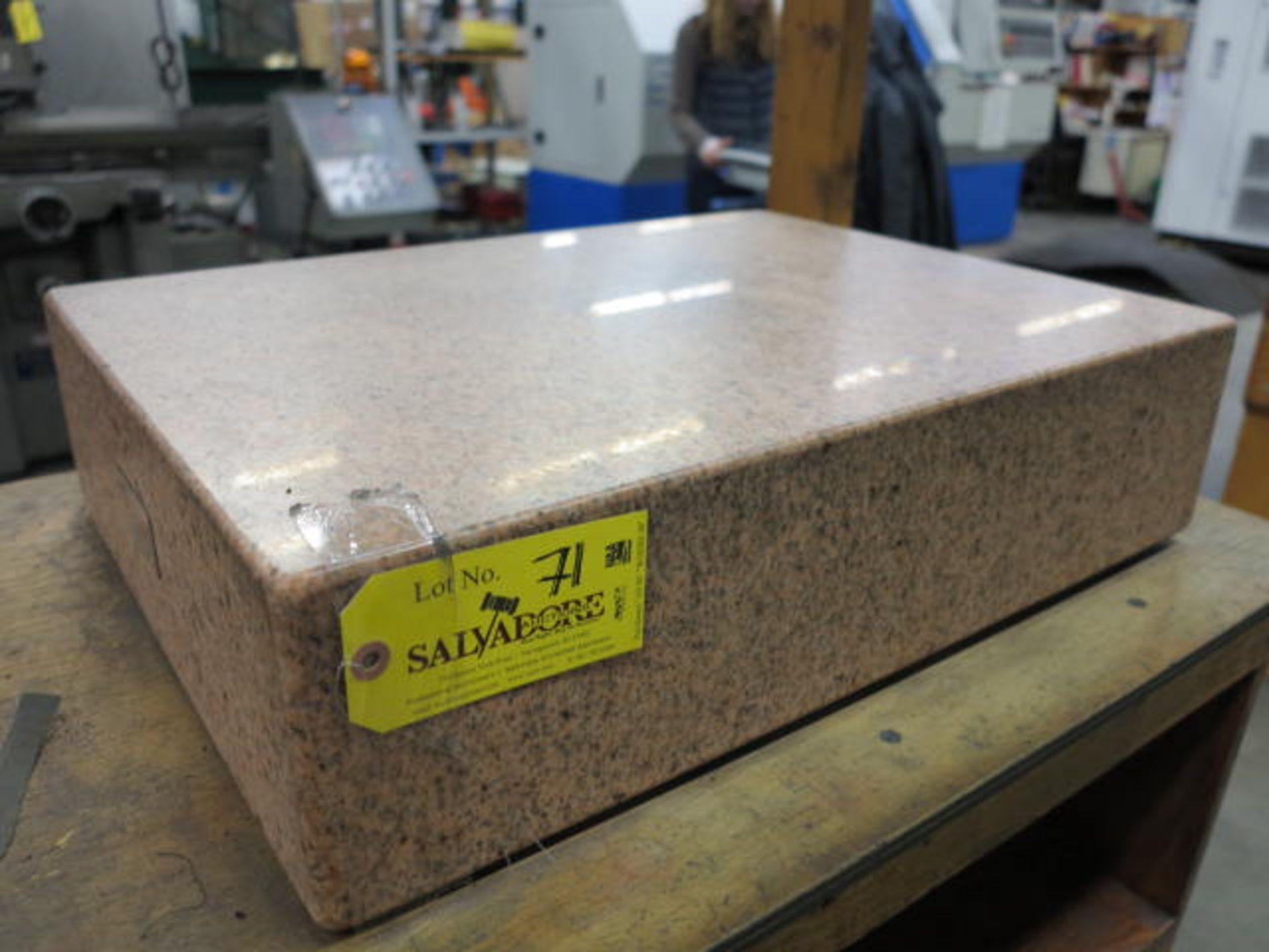 Starrett 24'' x 18'' x 6'' Grade A Granite Surface Plate