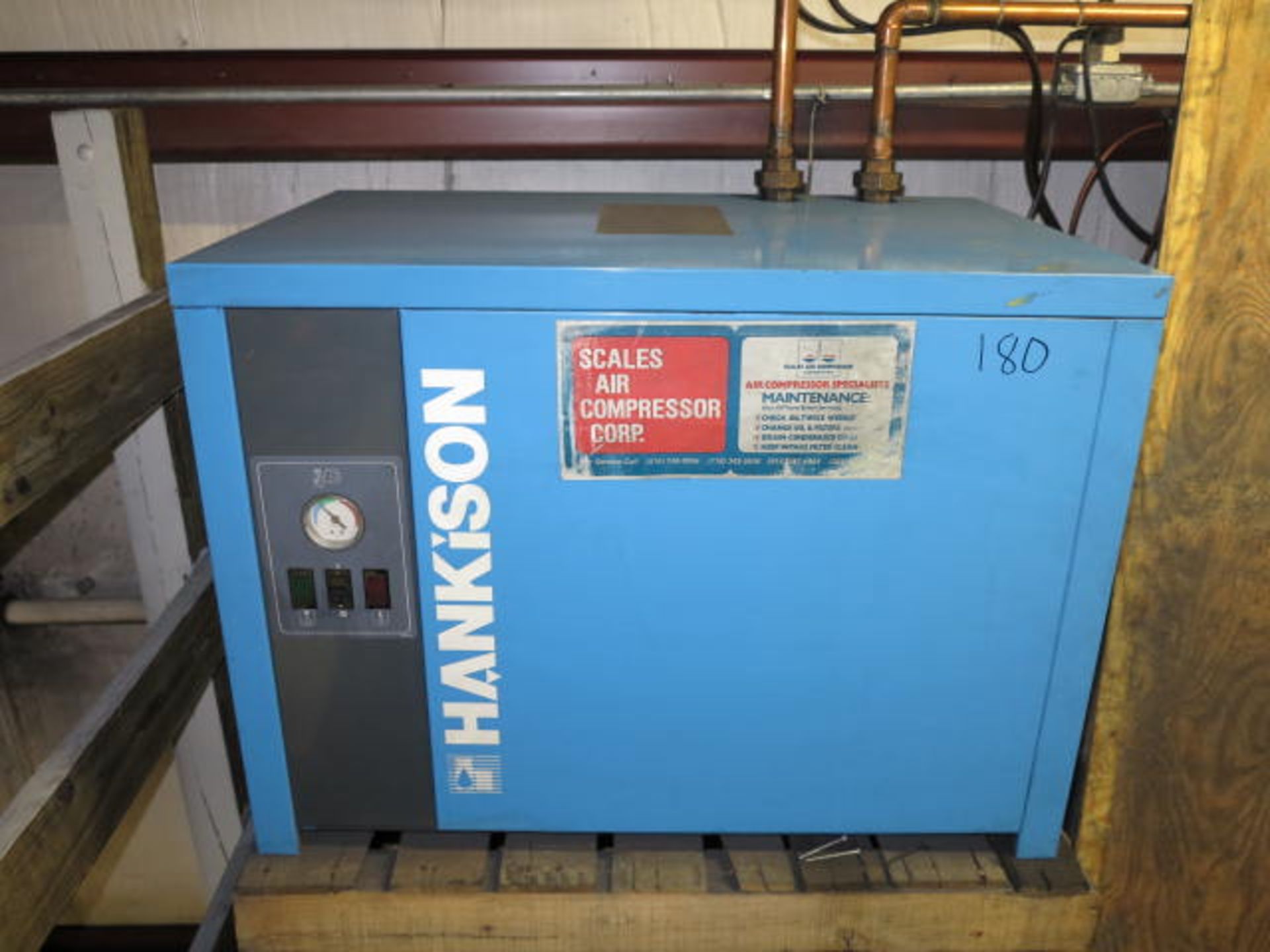 Hankison Model PR50-115 Dryer S/N PR50A-1A-1809-290N