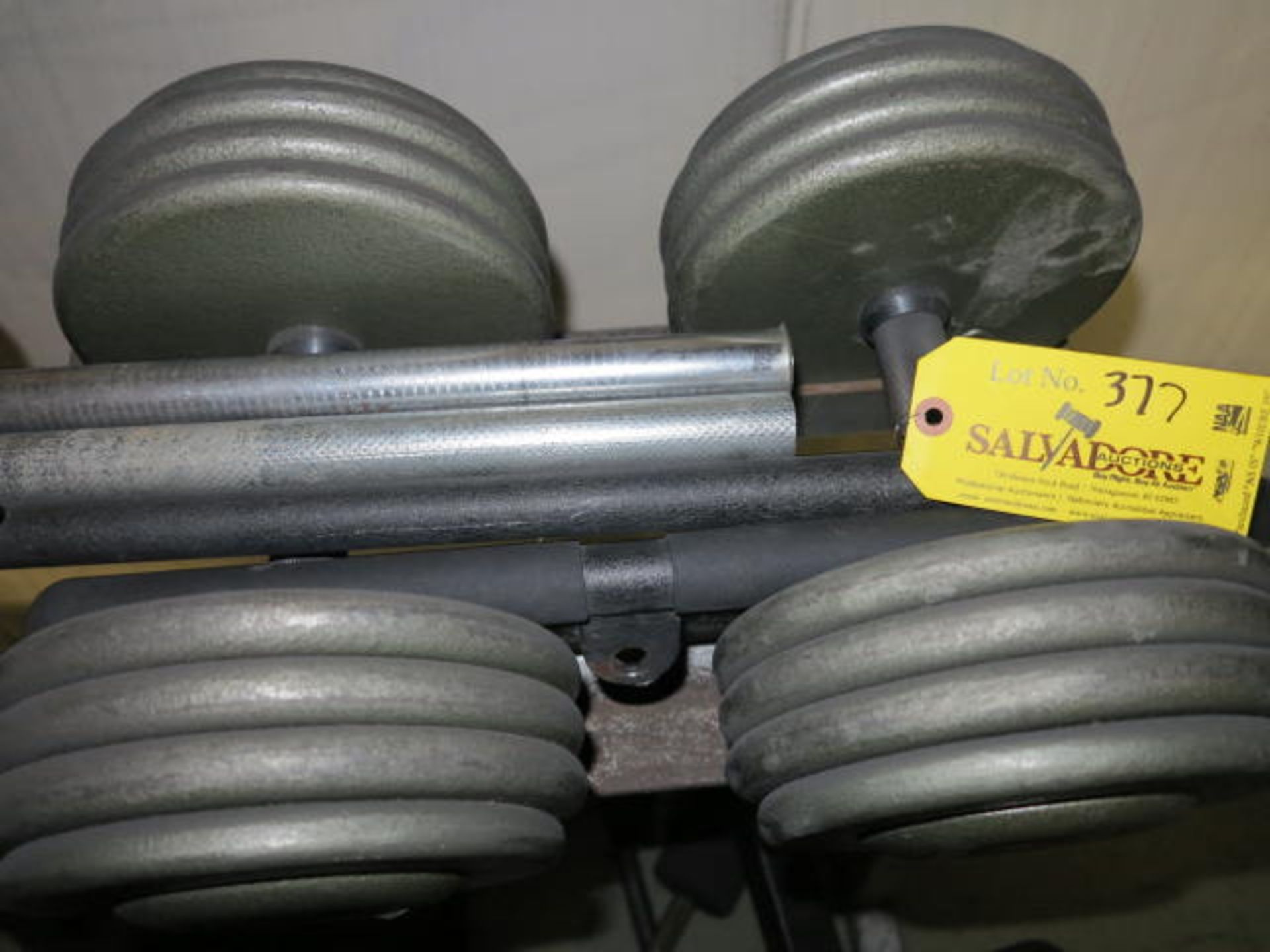 80 Lb Dumbbells Located on Mezzanine