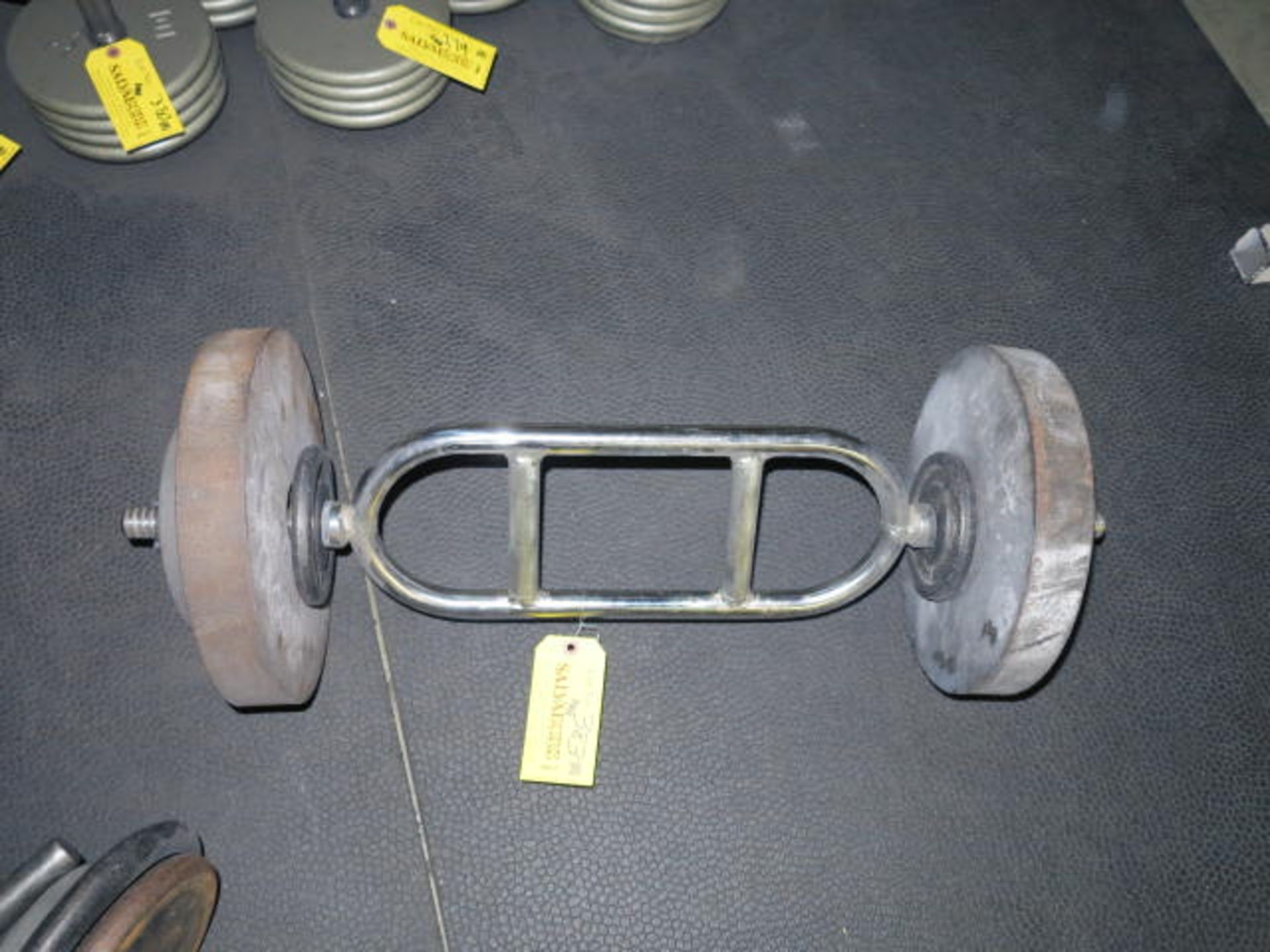 Dumbbell Rack Located on Mezzanine