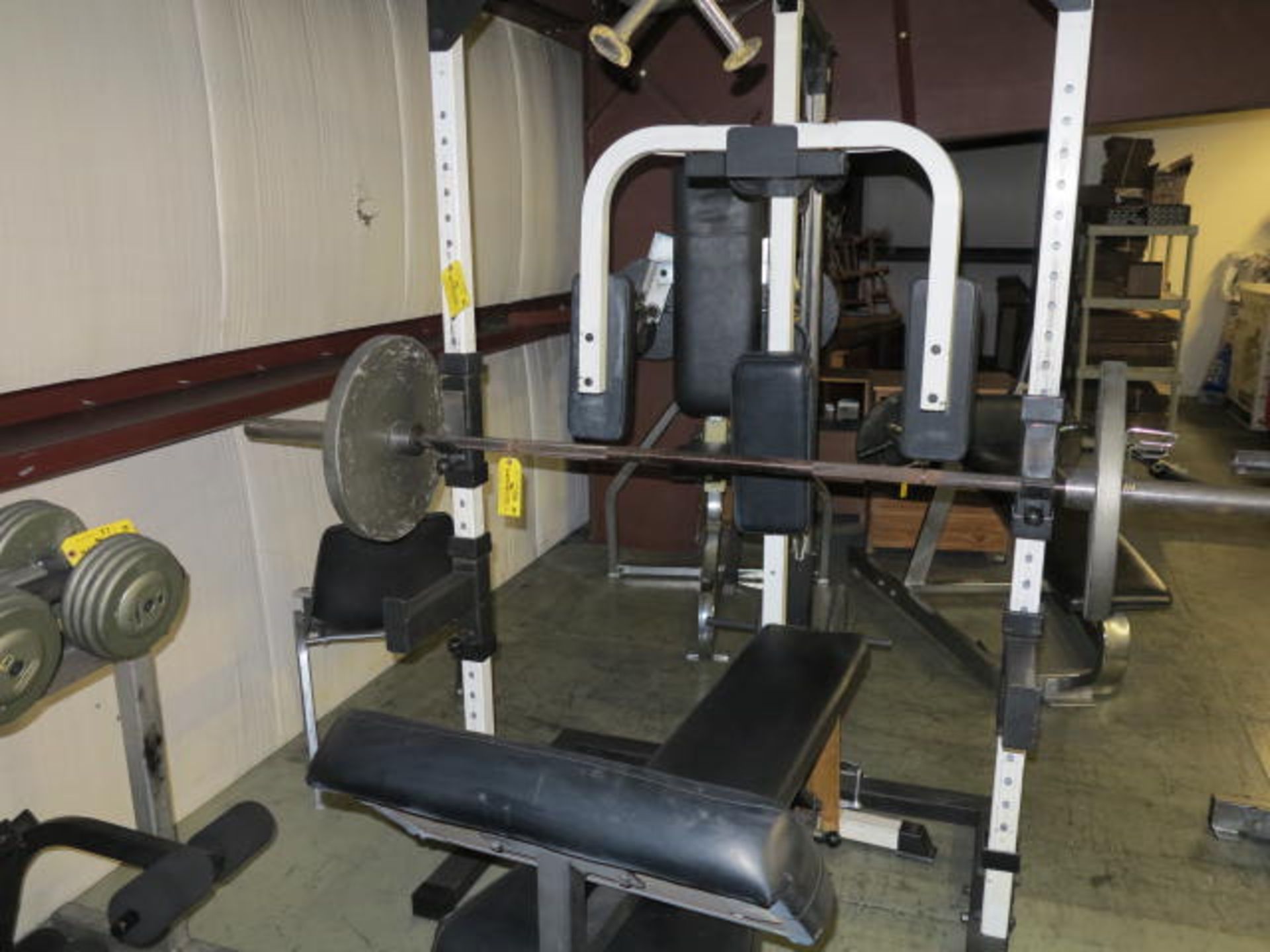 Tuff Stuff Exercise Station Located on Mezzanine