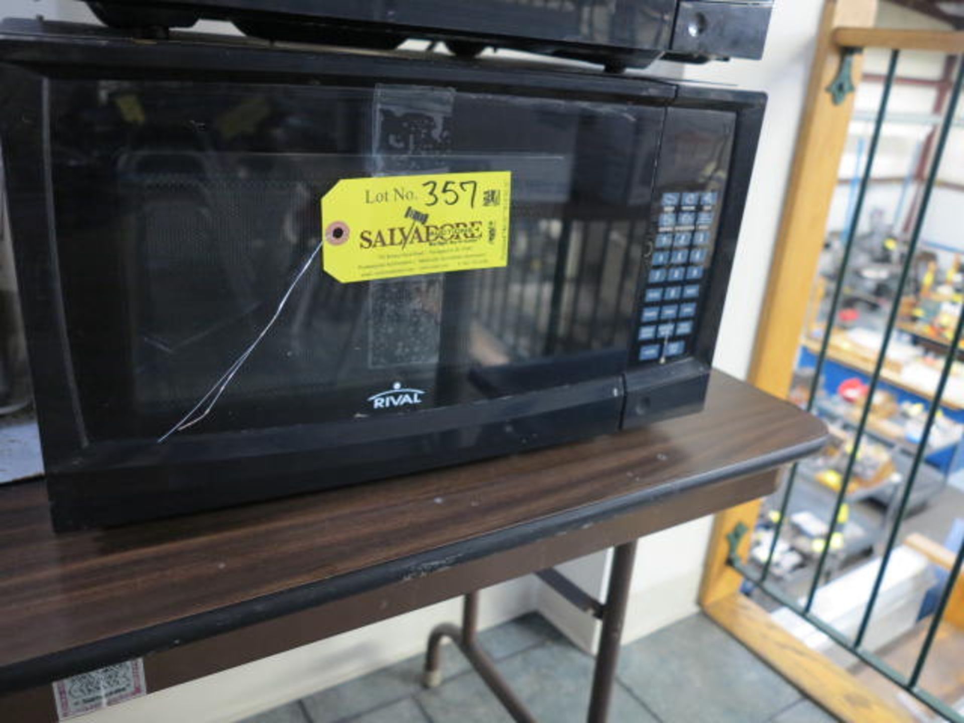 Microwave Oven Located on Mezzanine