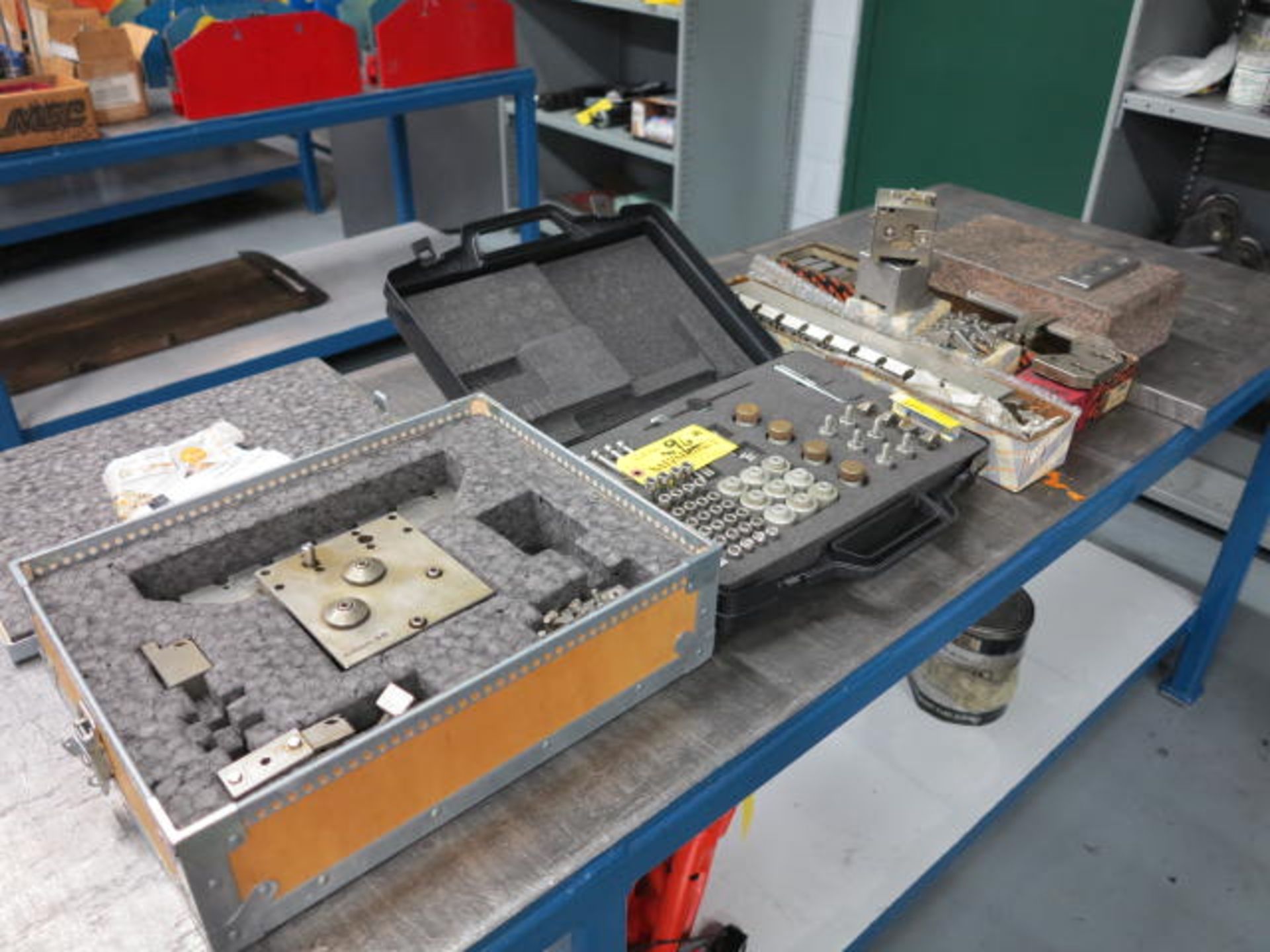 Lot 3R Tooling for Wire EDM with Presesetting Station, Rails, Fixtures and Tool Carriers