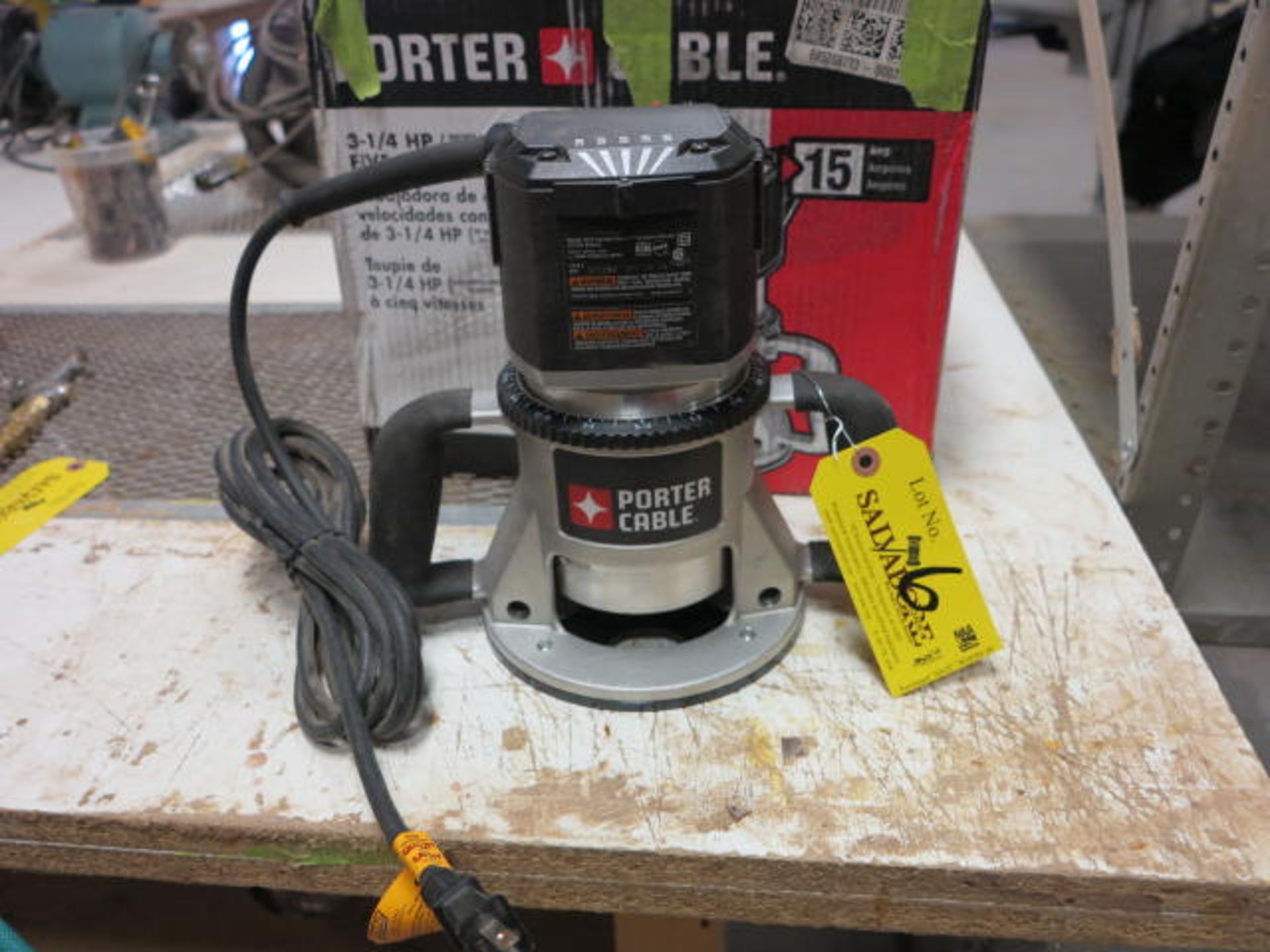 Porter Cable 3 1/4 Hp 5 Speed Router