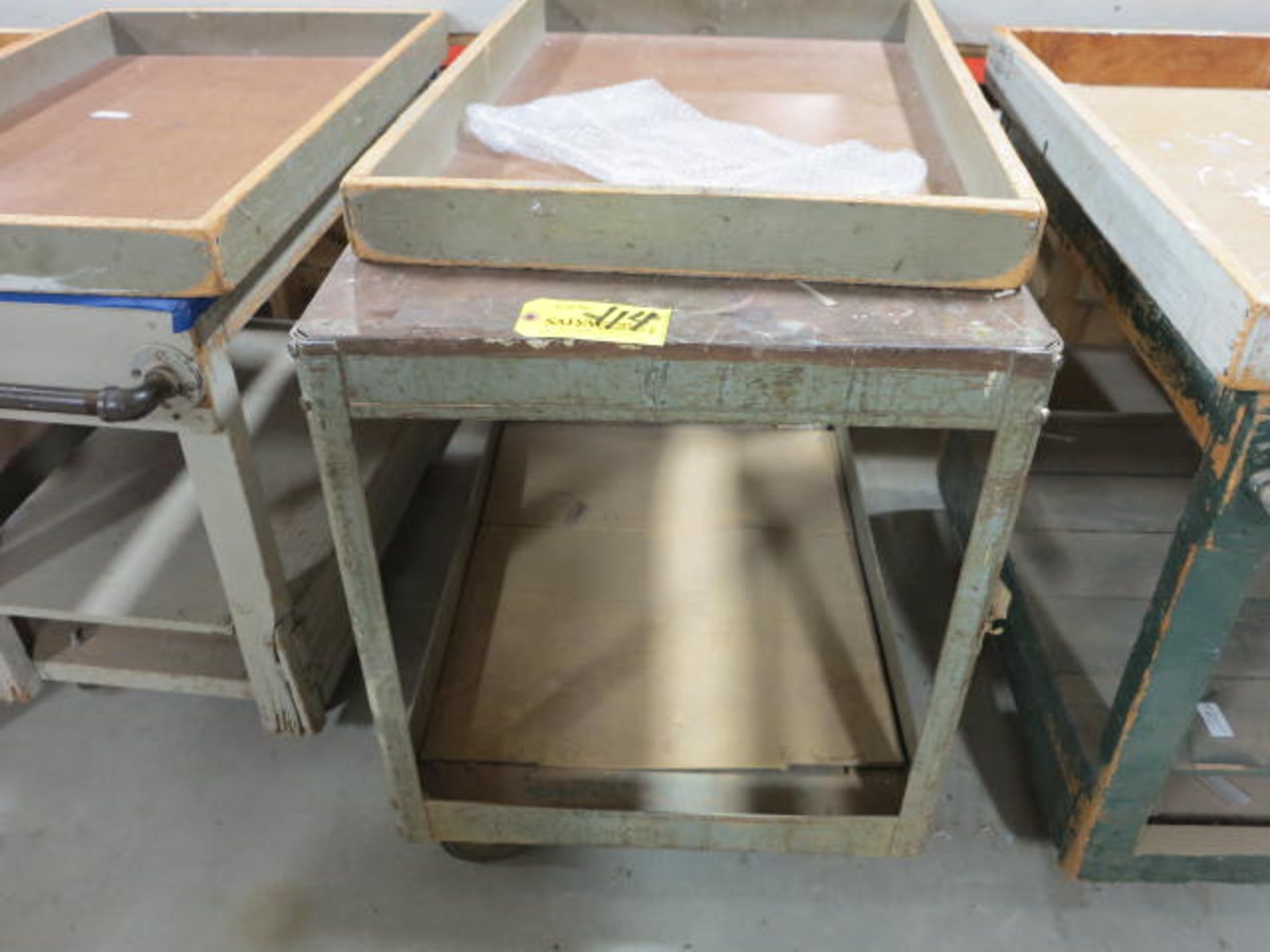 Steel Shop Cart