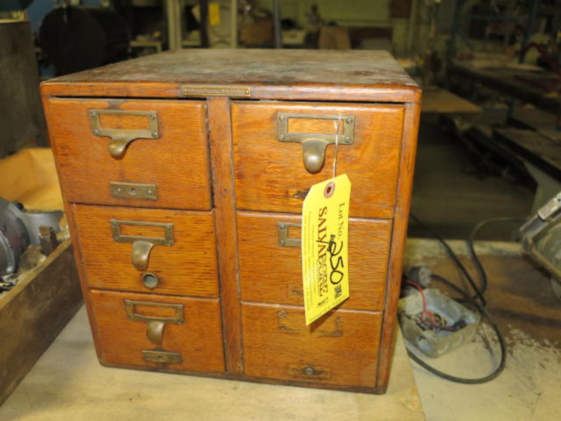 6 Drawer Card Cabinet