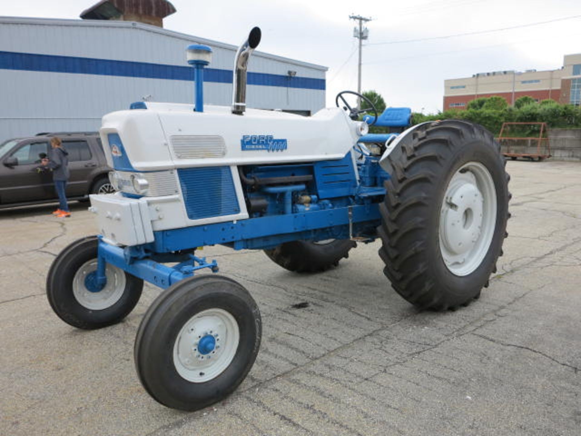 1960 Ford Diesel 6000 Tractor Frame Off Restoration Ford Diesel Engine New Duramax 18.4-38 Rear - Image 28 of 48