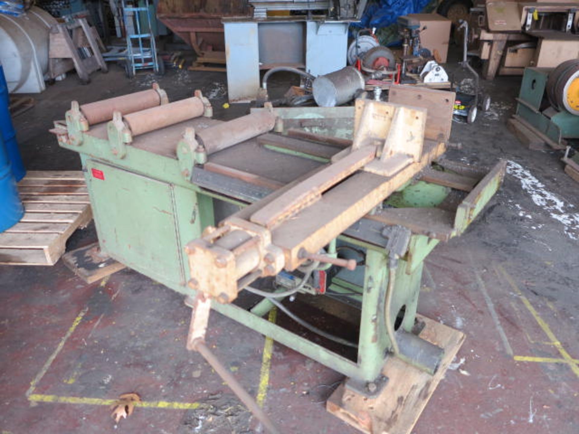 DoAll Power Band Saw Model C70, S/N 156-682247 220V 3 Phase, Hydraulic Power, Hydraulic Vise - Image 3 of 4