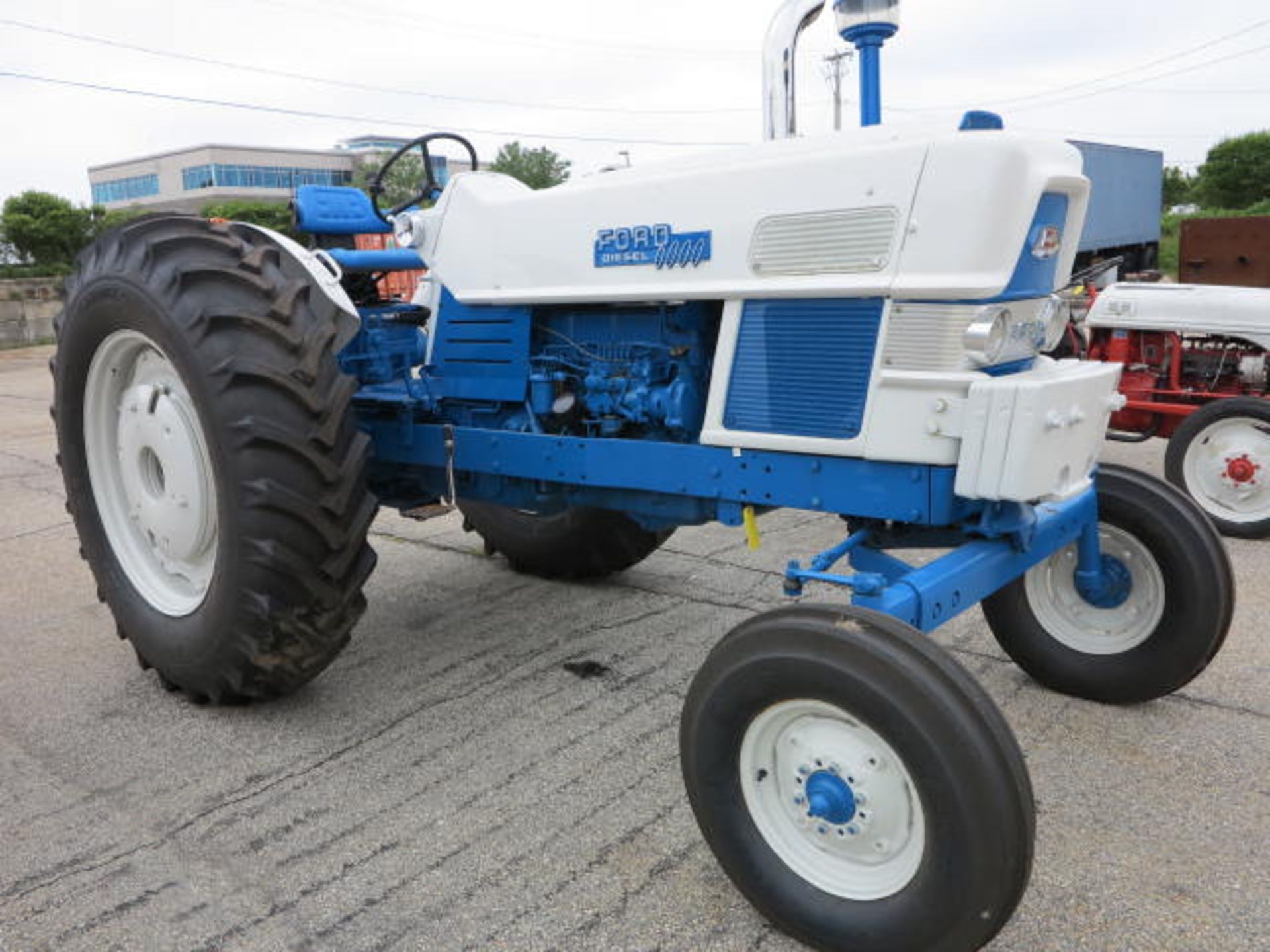 1960 Ford Diesel 6000 Tractor Frame Off Restoration Ford Diesel Engine New Duramax 18.4-38 Rear - Image 32 of 48