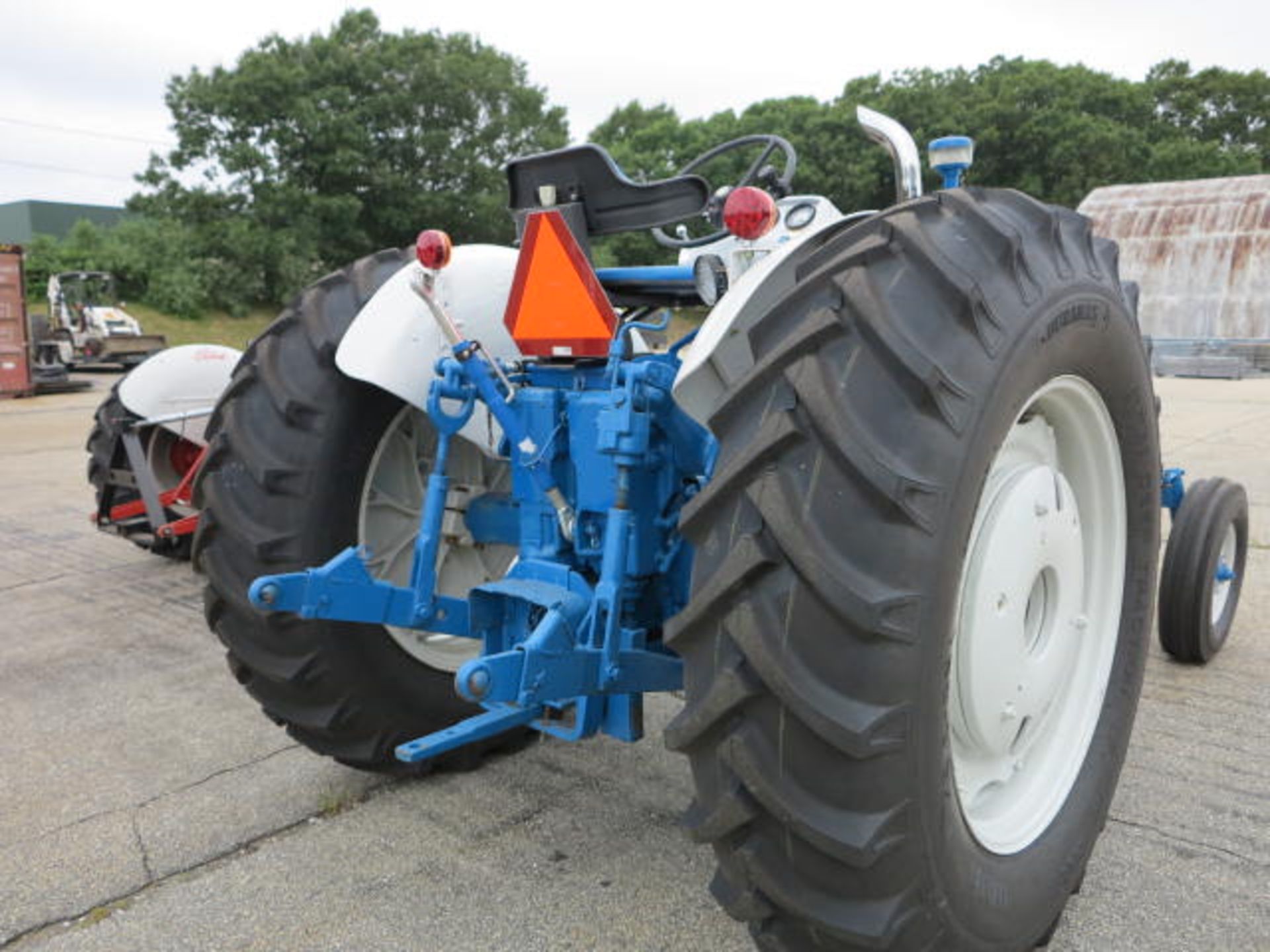 1960 Ford Diesel 6000 Tractor Frame Off Restoration Ford Diesel Engine New Duramax 18.4-38 Rear - Image 36 of 48