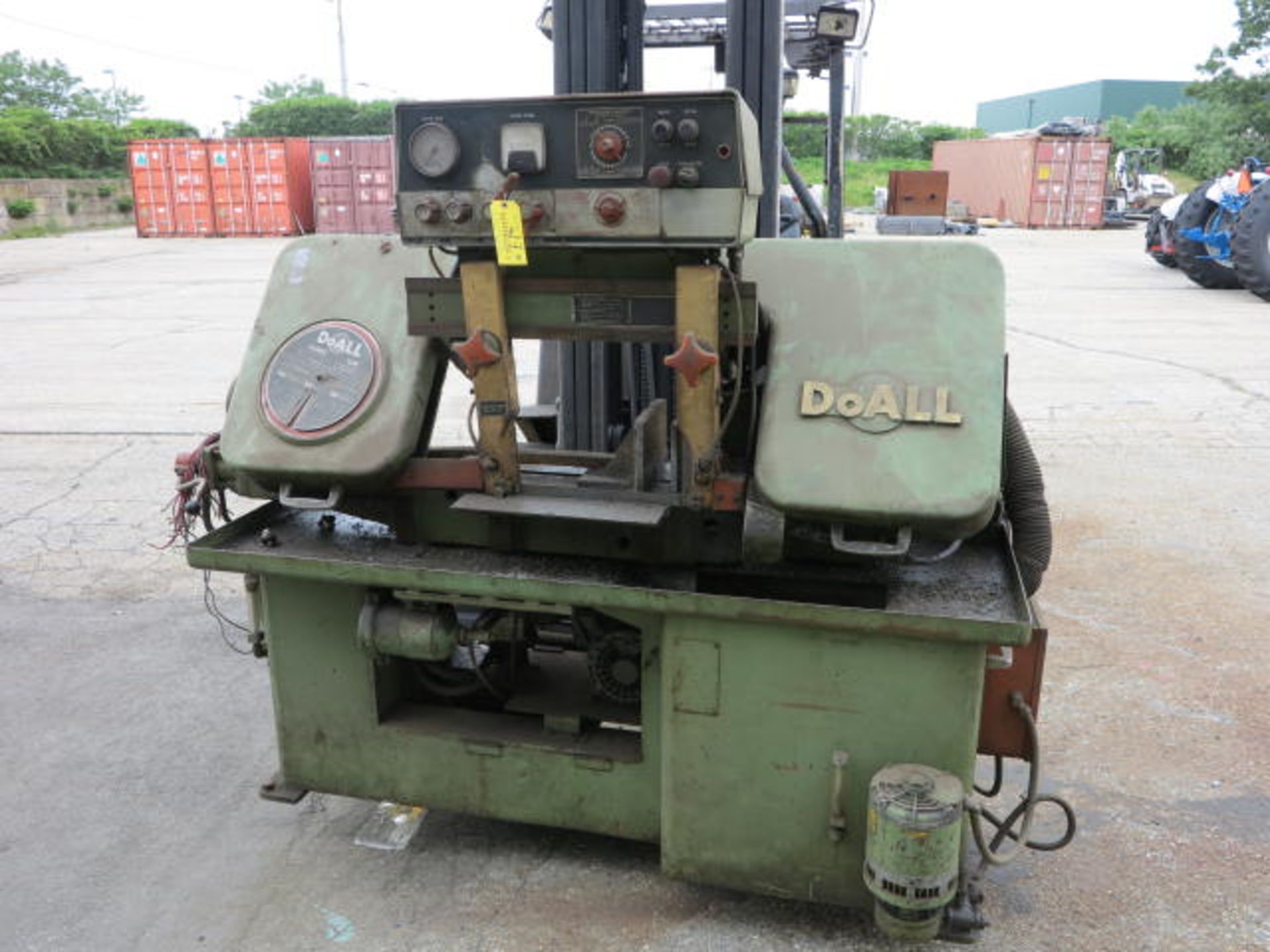 DoAll Power Band Saw Model C70, S/N 156-682247 220V 3 Phase, Hydraulic Power, Hydraulic Vise - Image 2 of 4