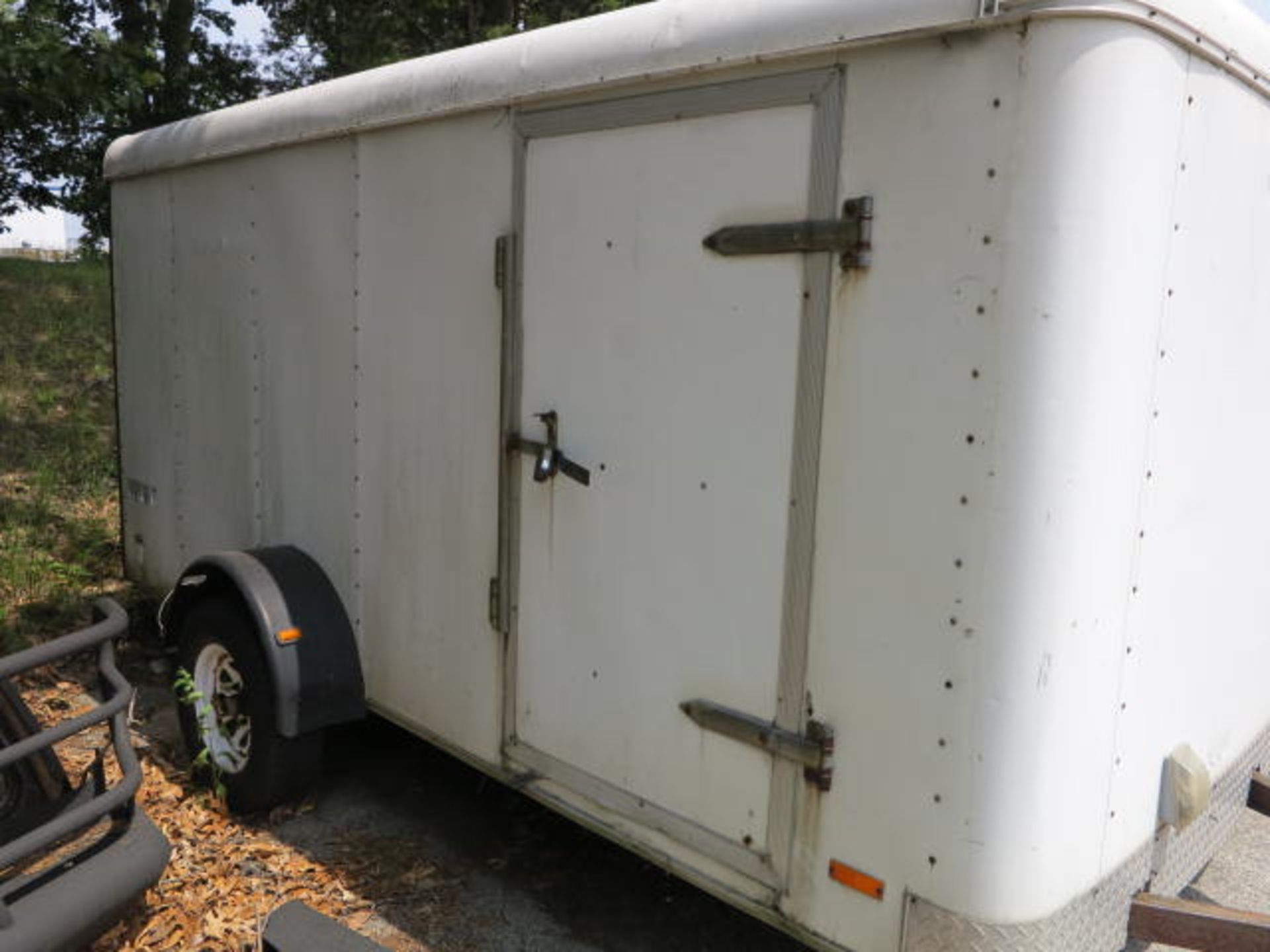 Pace American Worksport 6 x 12 Enclosed Trailer Model WS612SHD VIN 40LFB1210YP063130, with Ramp BOS. - Image 3 of 3
