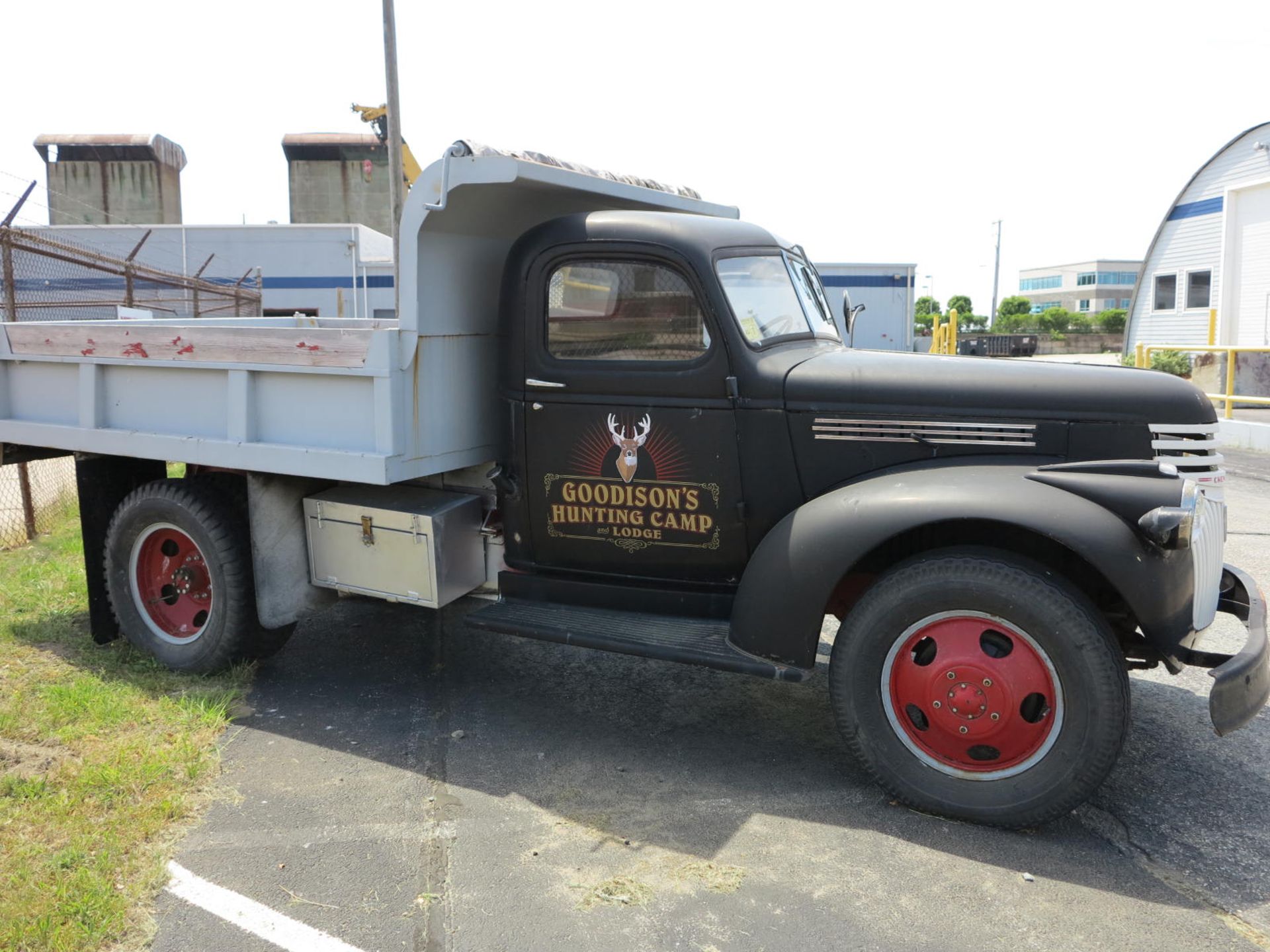 1946 Chevrolet Dump Truck,VIN 46845 6 Cylinder Inline Gas Engine Cooper Super Road Master 7.50-20