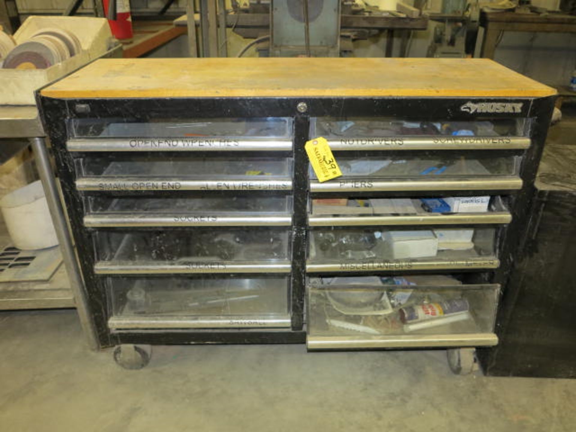 Husky Tool Chest with Contents Location: Elmco Tool 3 Peter Rd Bristol, RI