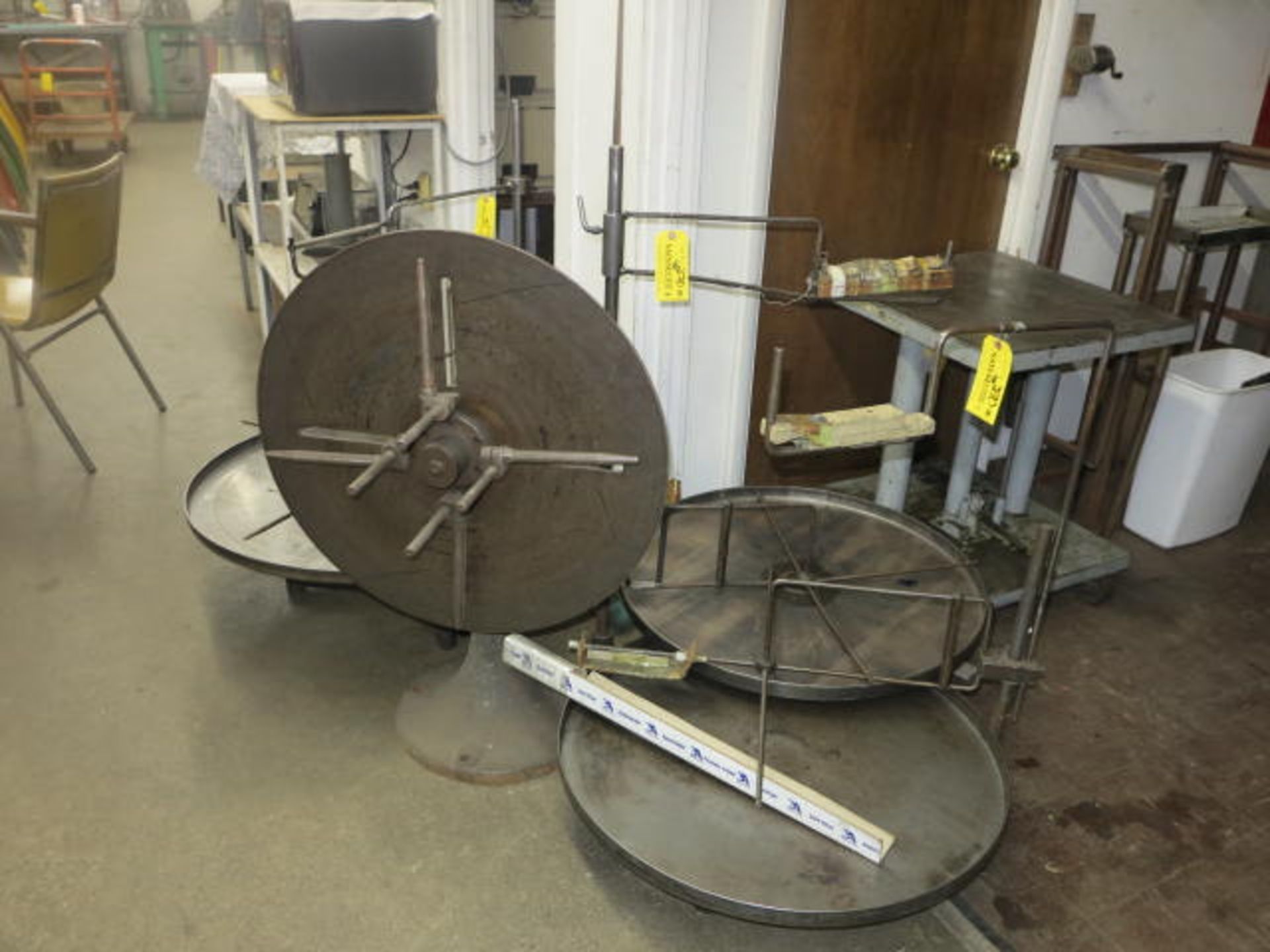 Lot Stock Pans and Stock Reel Location:Morris & Broms 900 Wellington Ave. Cranston, RI