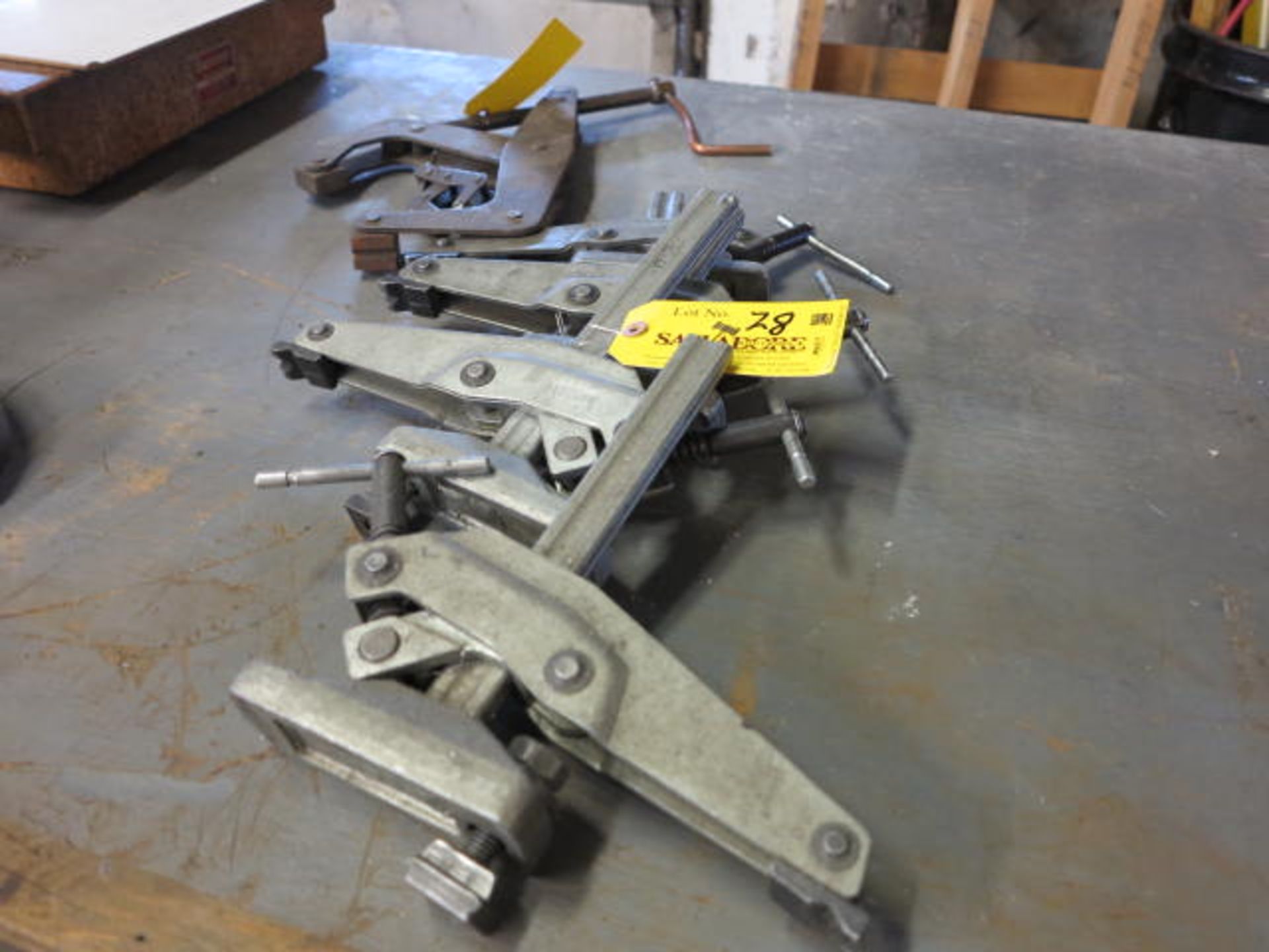 Lot Table Clamps and Twist Clamps Location: Elmco Tool 3 Peter Rd Bristol, RI