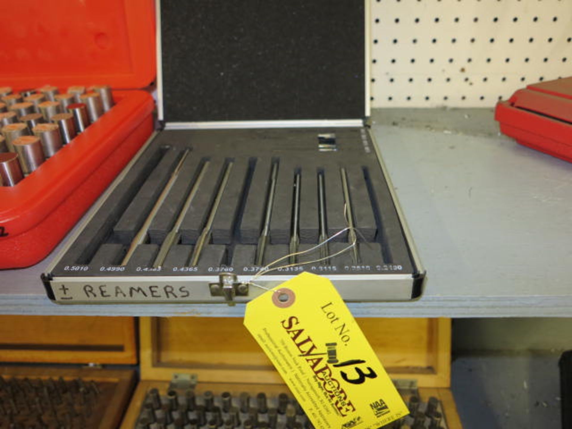 Set Reamers Incomplete .124-.501 Location: Elmco Tool 3 Peter Rd Bristol, RI