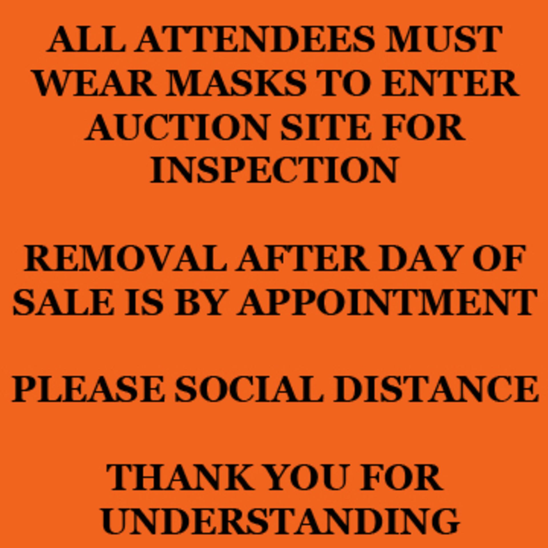 Important Auction Information