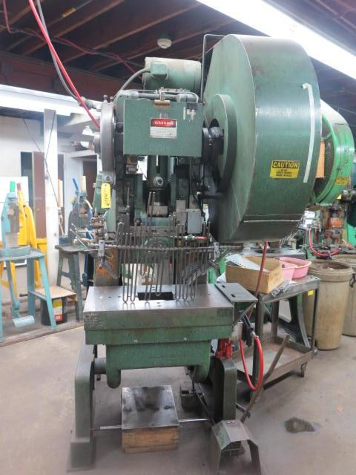 Rousselle #6 60 Ton OBI Mechanical Power Press 3'' Stroke 110 Strokes/Minute S/N 20999 Location: