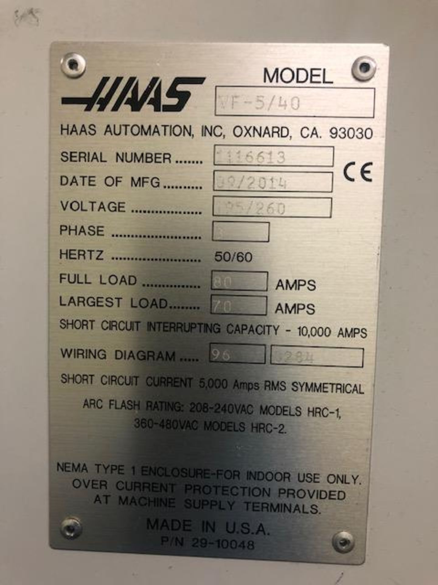 Haas VF-5/40 - Image 7 of 7