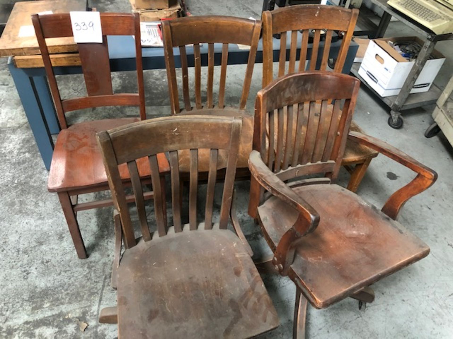 Miscellaneous Wooden Chairs