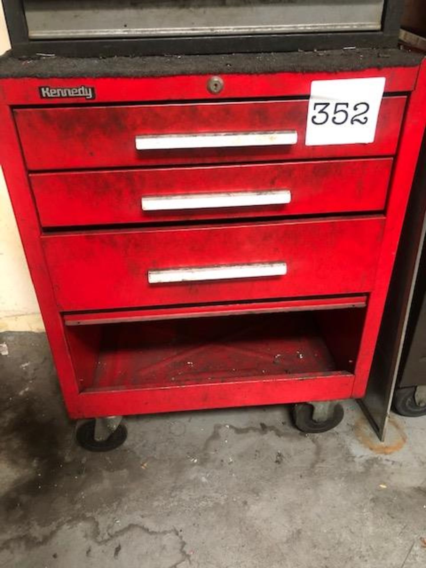 Kennedy Red Rollaway Tool Box