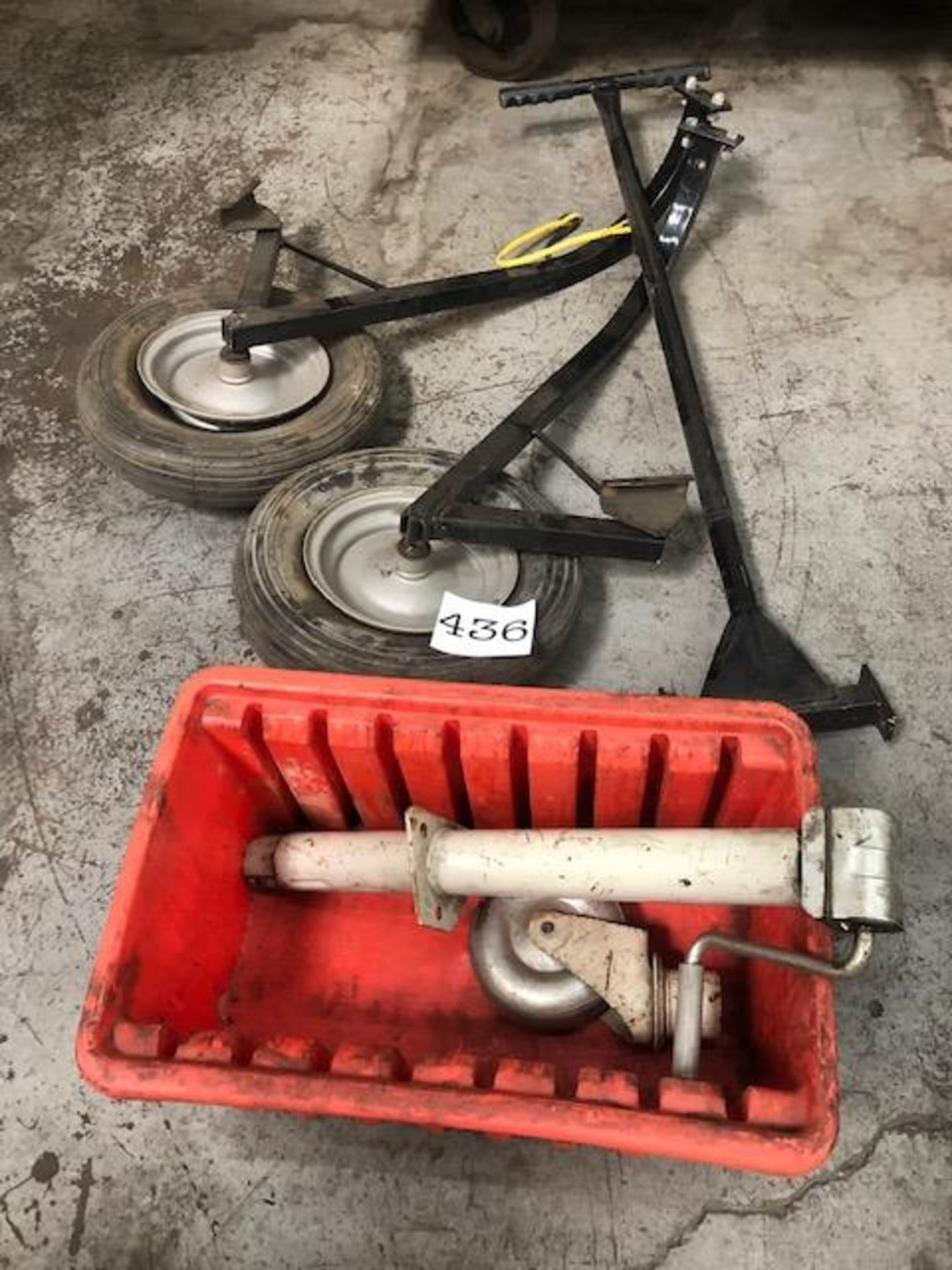 Single Vessel Trailer Hand Dolly & Miscellaneous Trailer Parts