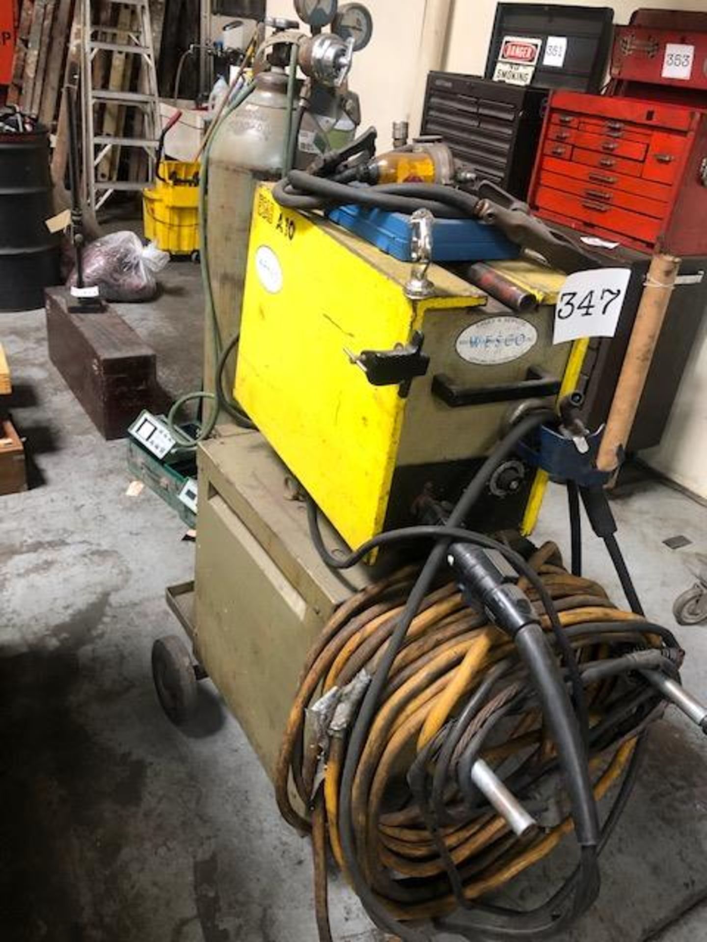 ESAB A10 Welder w/ Tank - Image 2 of 2