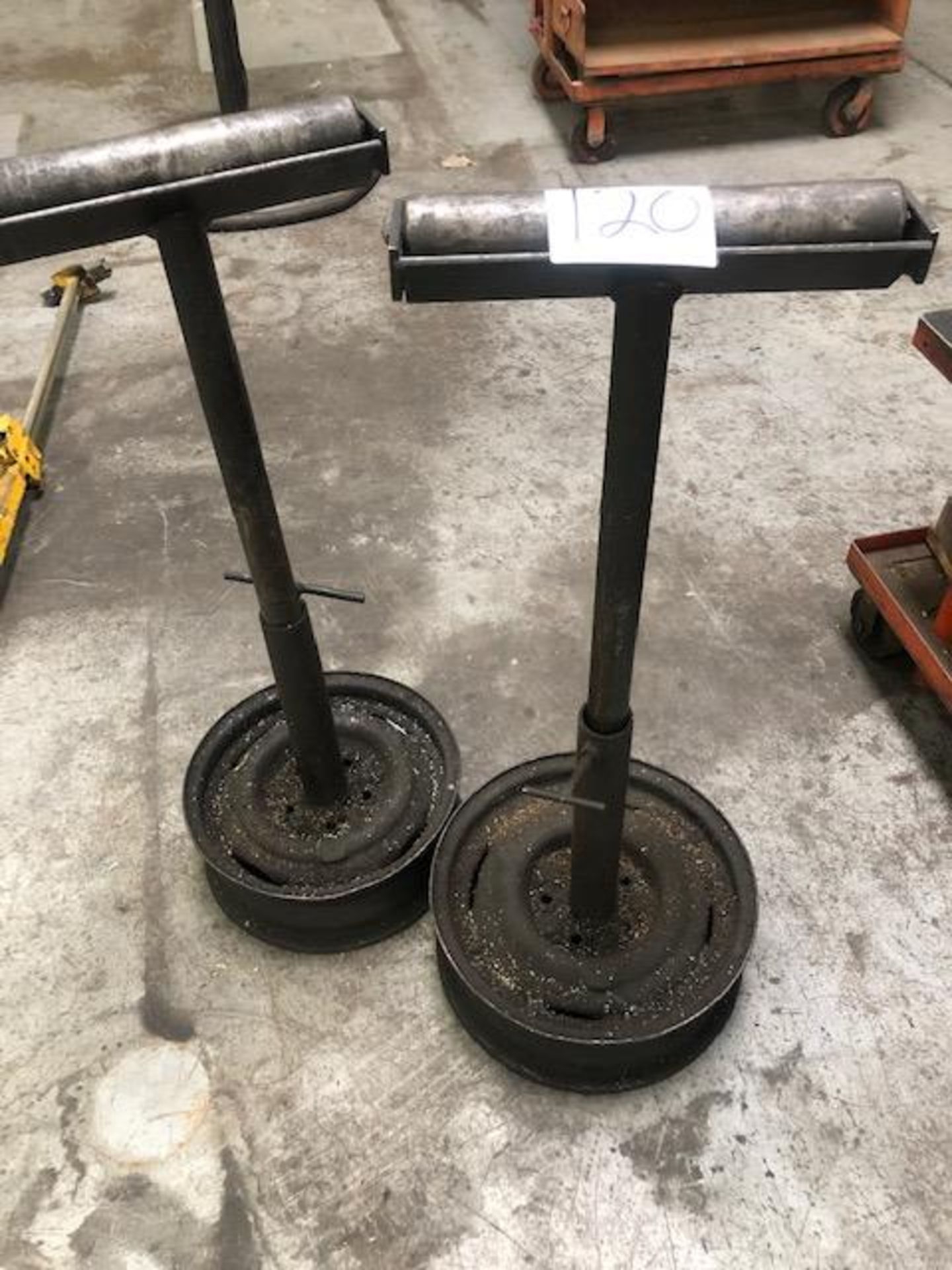 Material Roller Stands (qty 2)