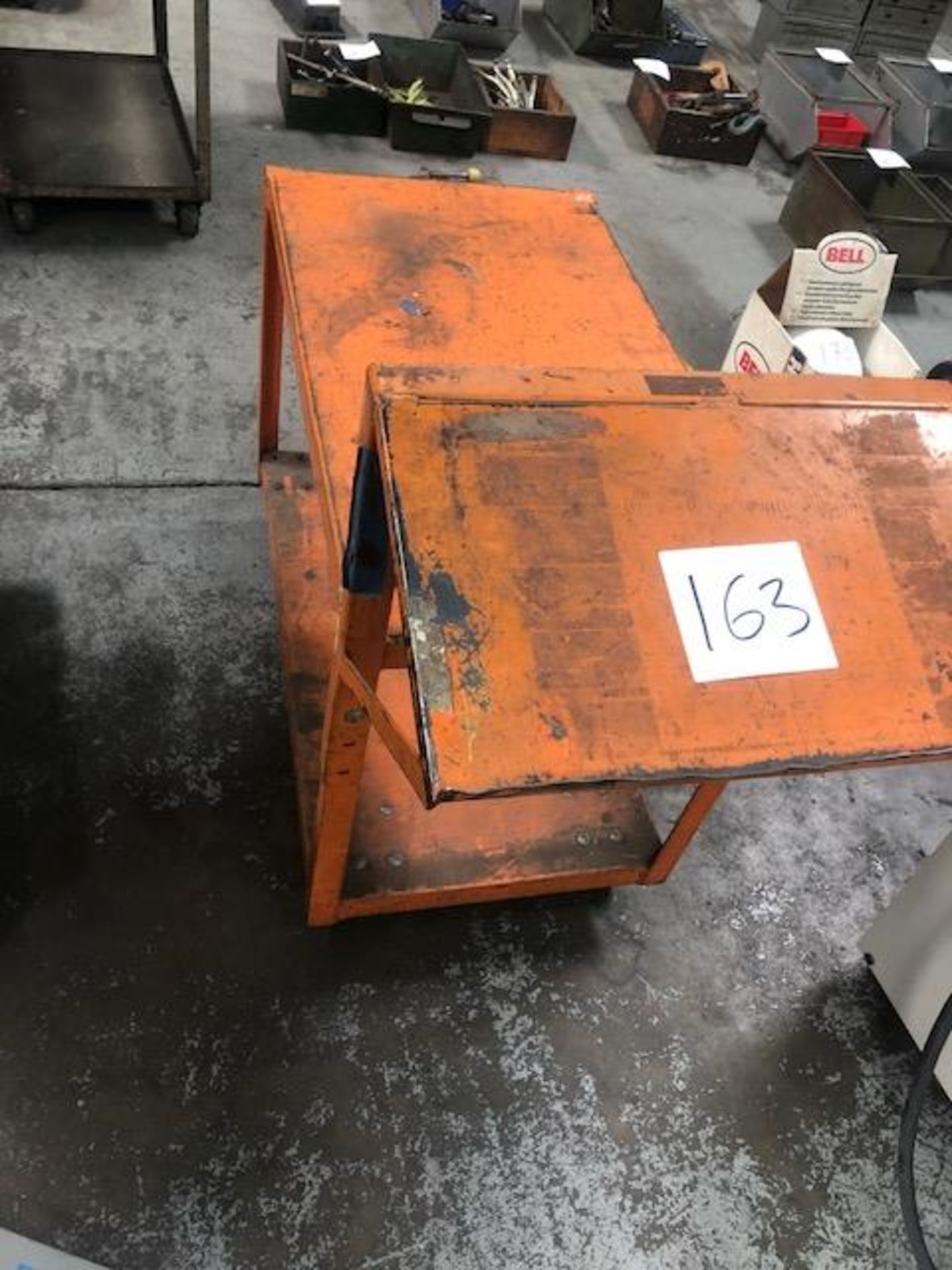 Orange Shop Cart