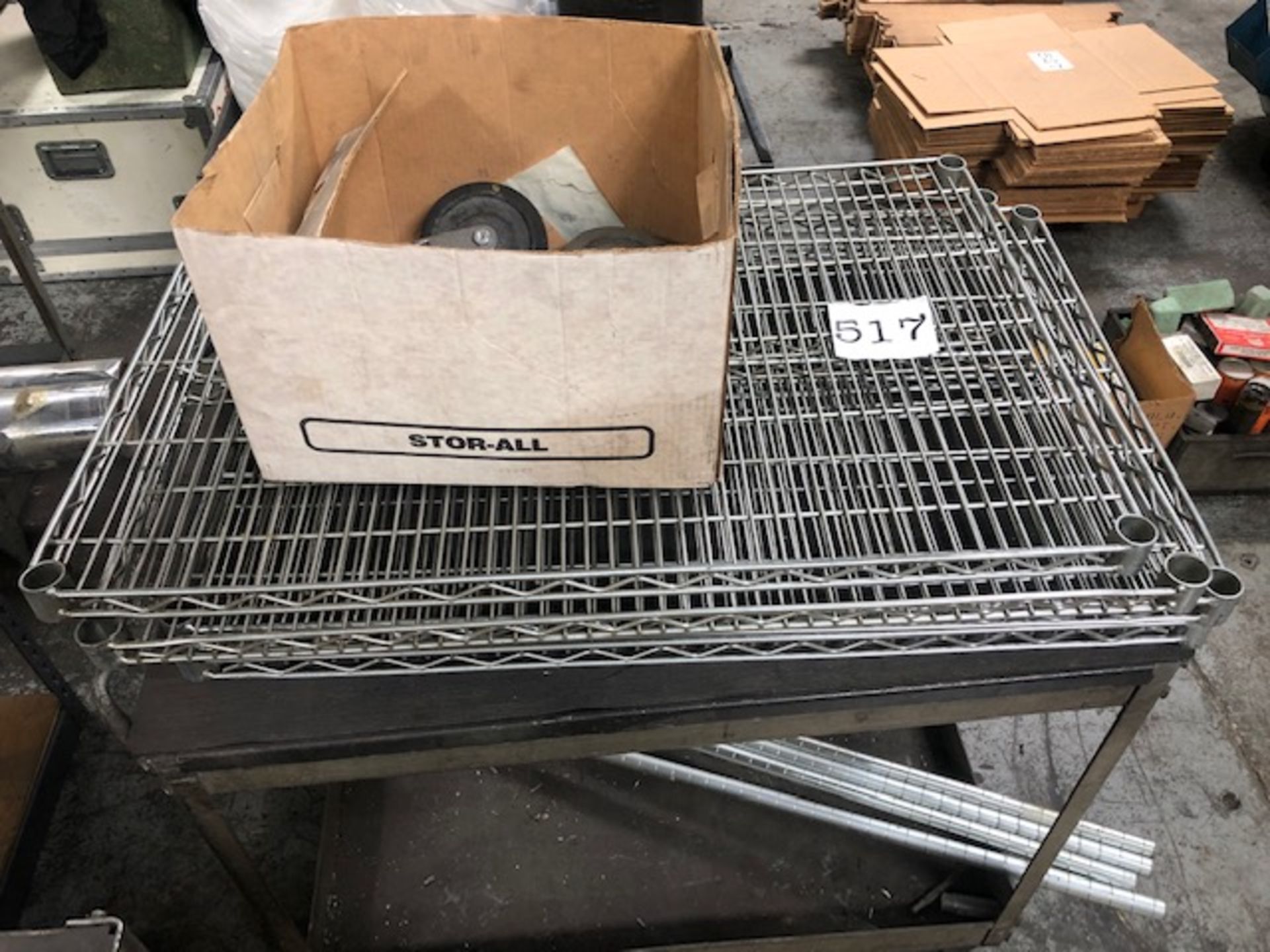 Metro Style Rack w/ Cart