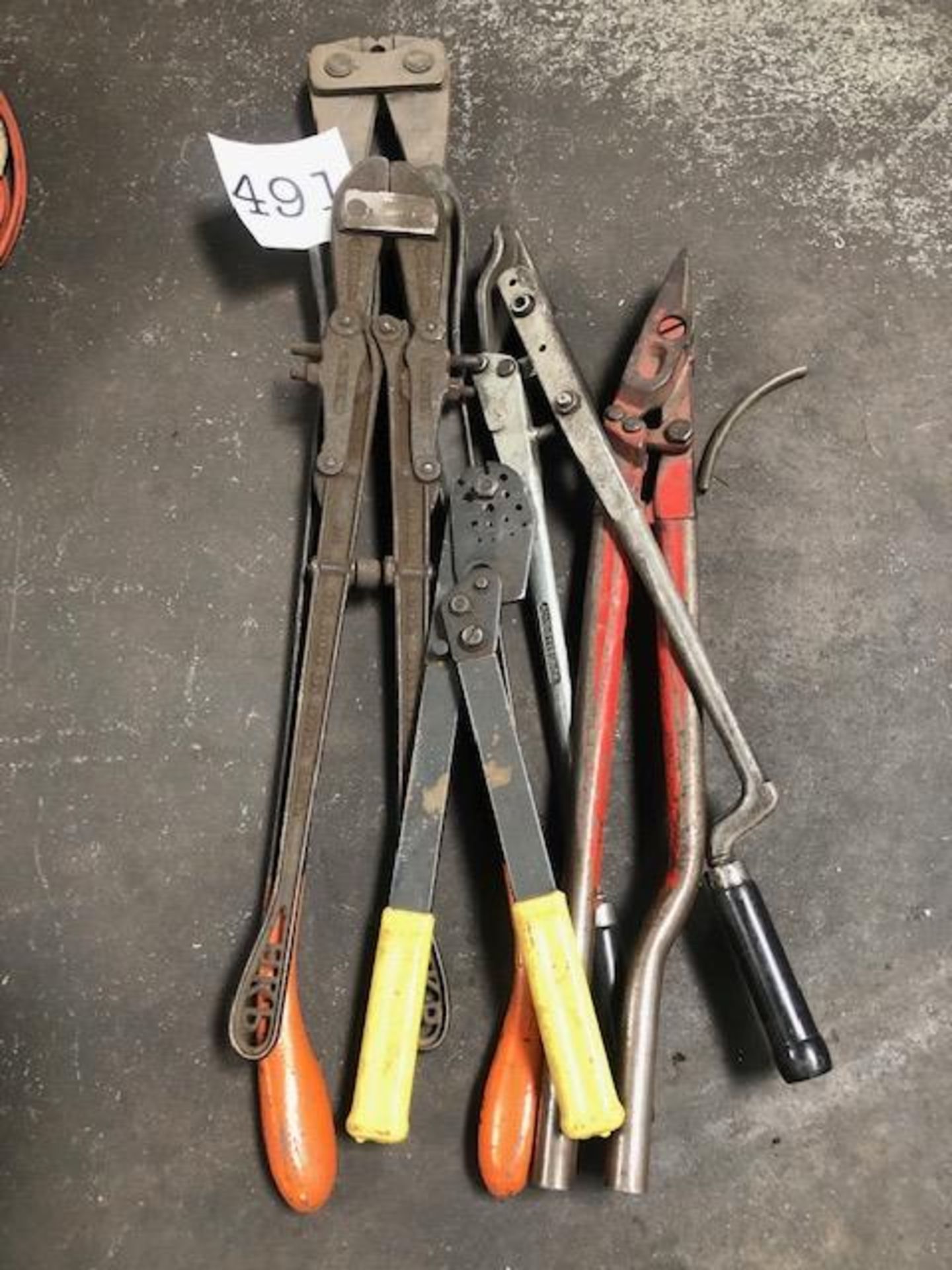 Assorted Large Cutters & Crimpers