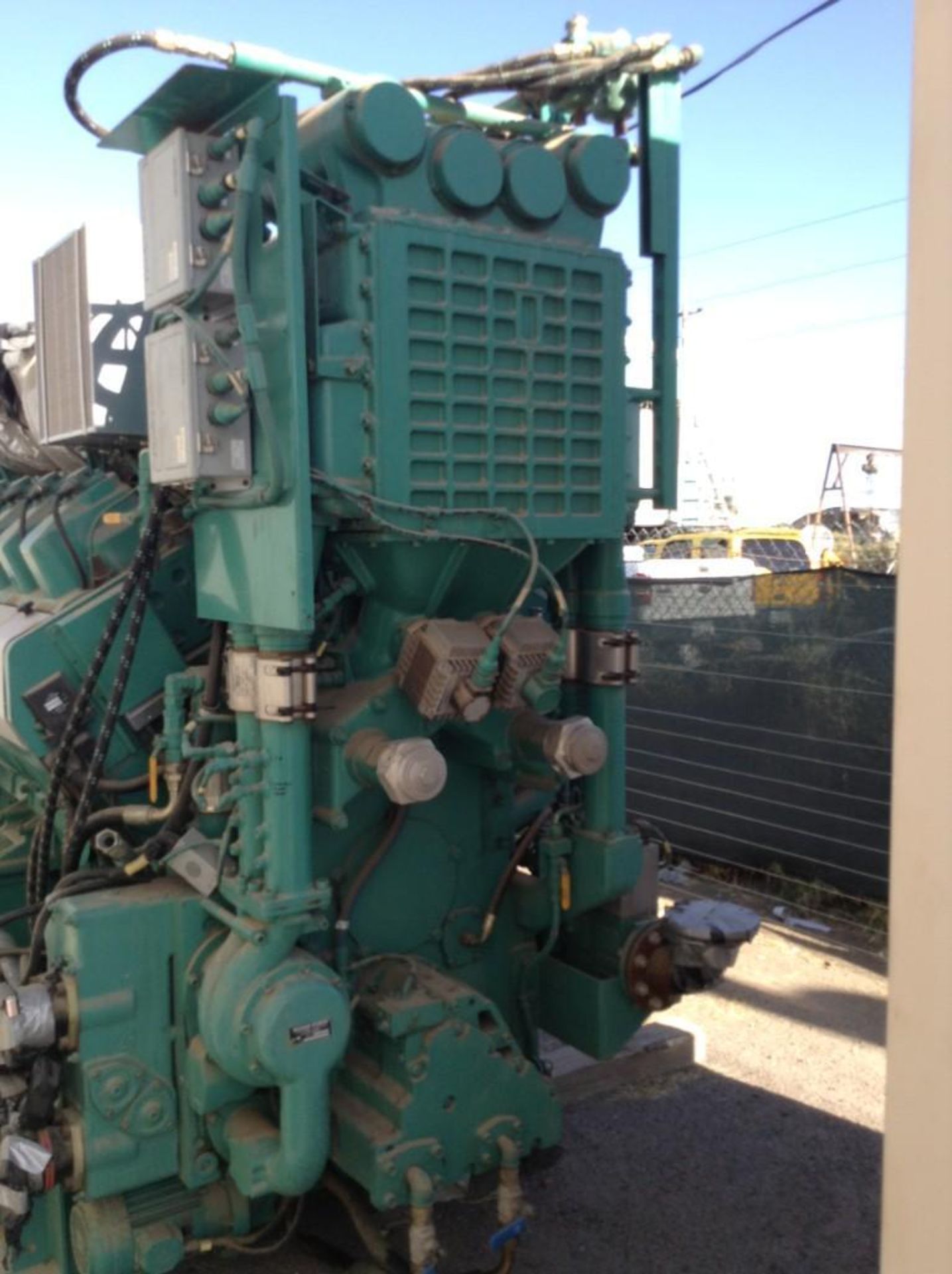 QSV81/91G Natural Gas Generator (48,000lbs), 1 Heat Exchanger/Radiator, 2 Electrical Cabinets, 4 - Image 4 of 70