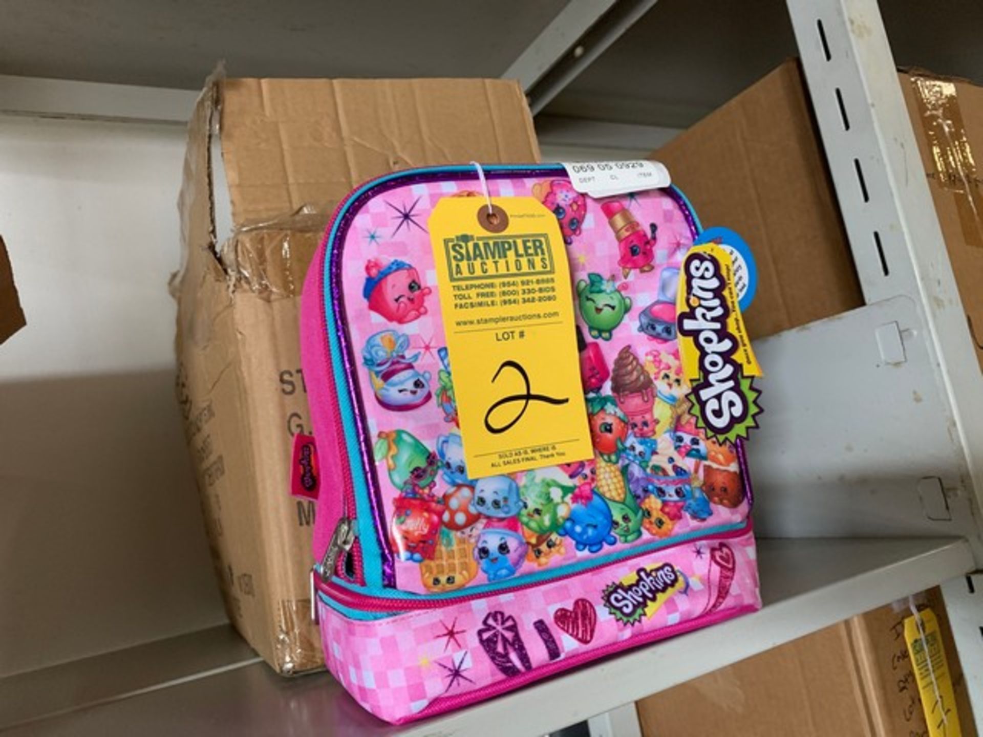 SHOPKINS CHILDRENS LUNCH BOXES (NEW)