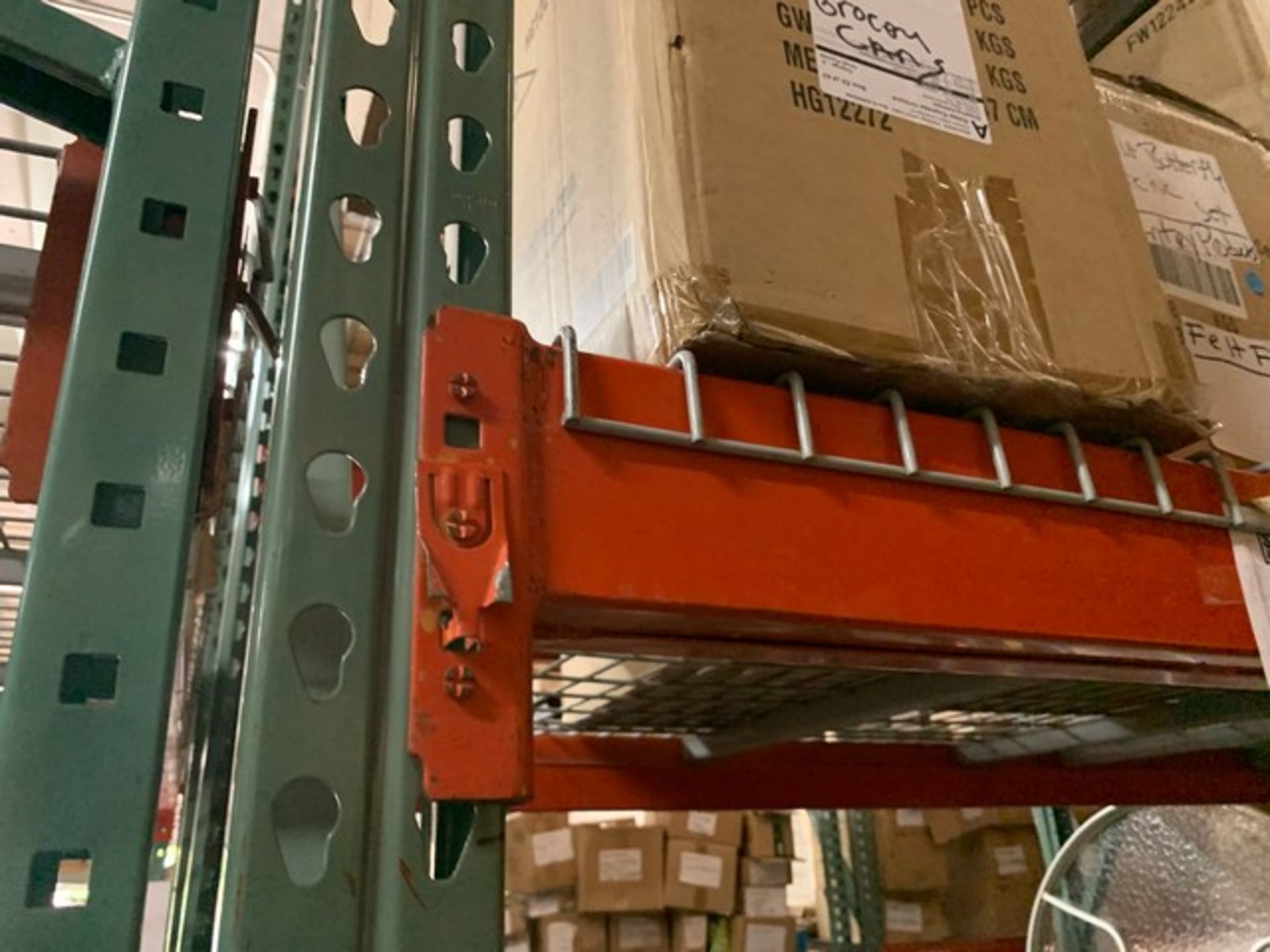 SECTIONS PALLET RACKING - 60 UPRIGHTS / 159 BEAMS / 160 GRIDS (50 SECTIONS 14') - Image 6 of 6