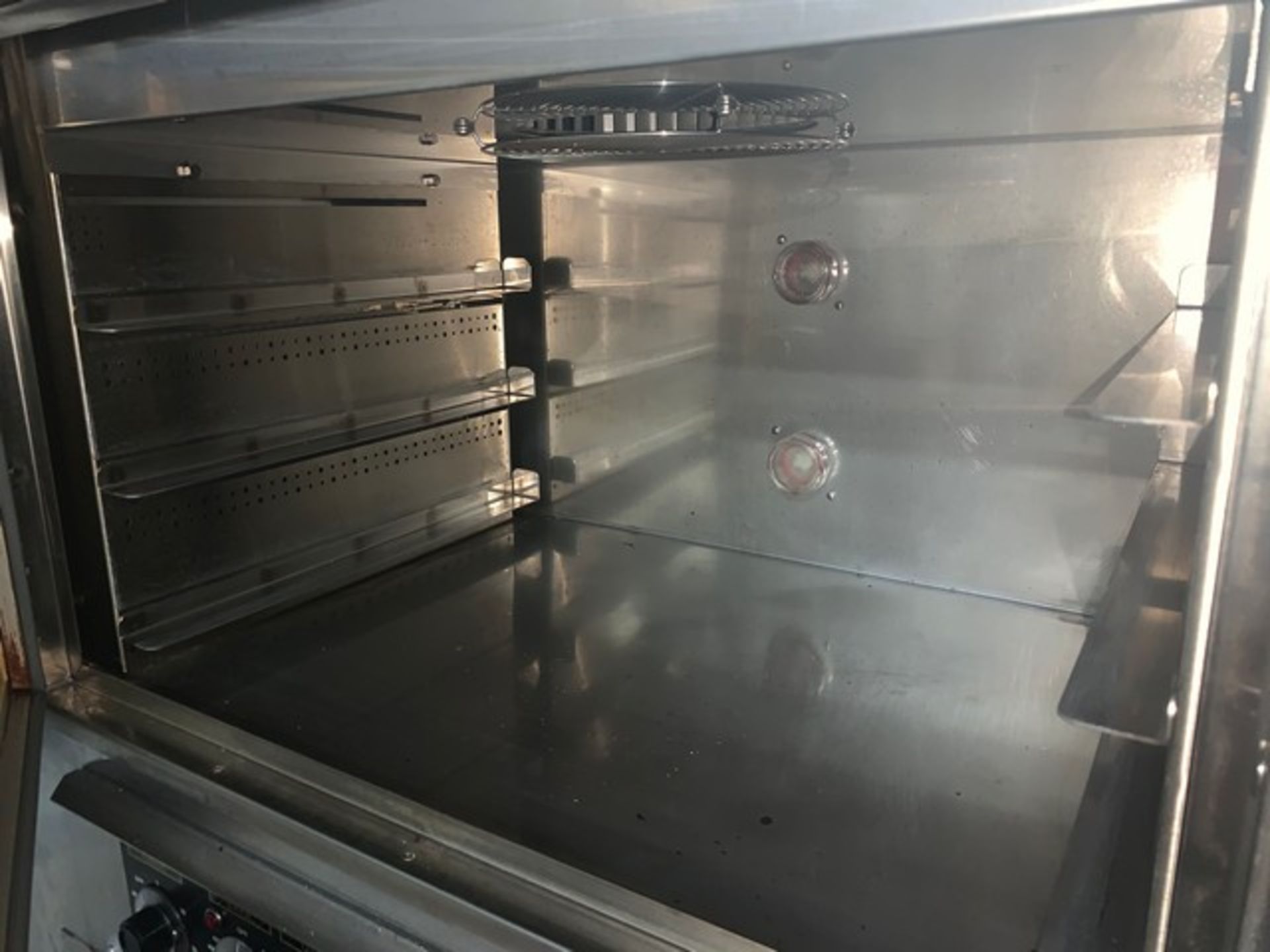 NU-VU QB-3/9 STAINLESS STEEL DOUBLE CONVECTION OVEN - Image 3 of 4