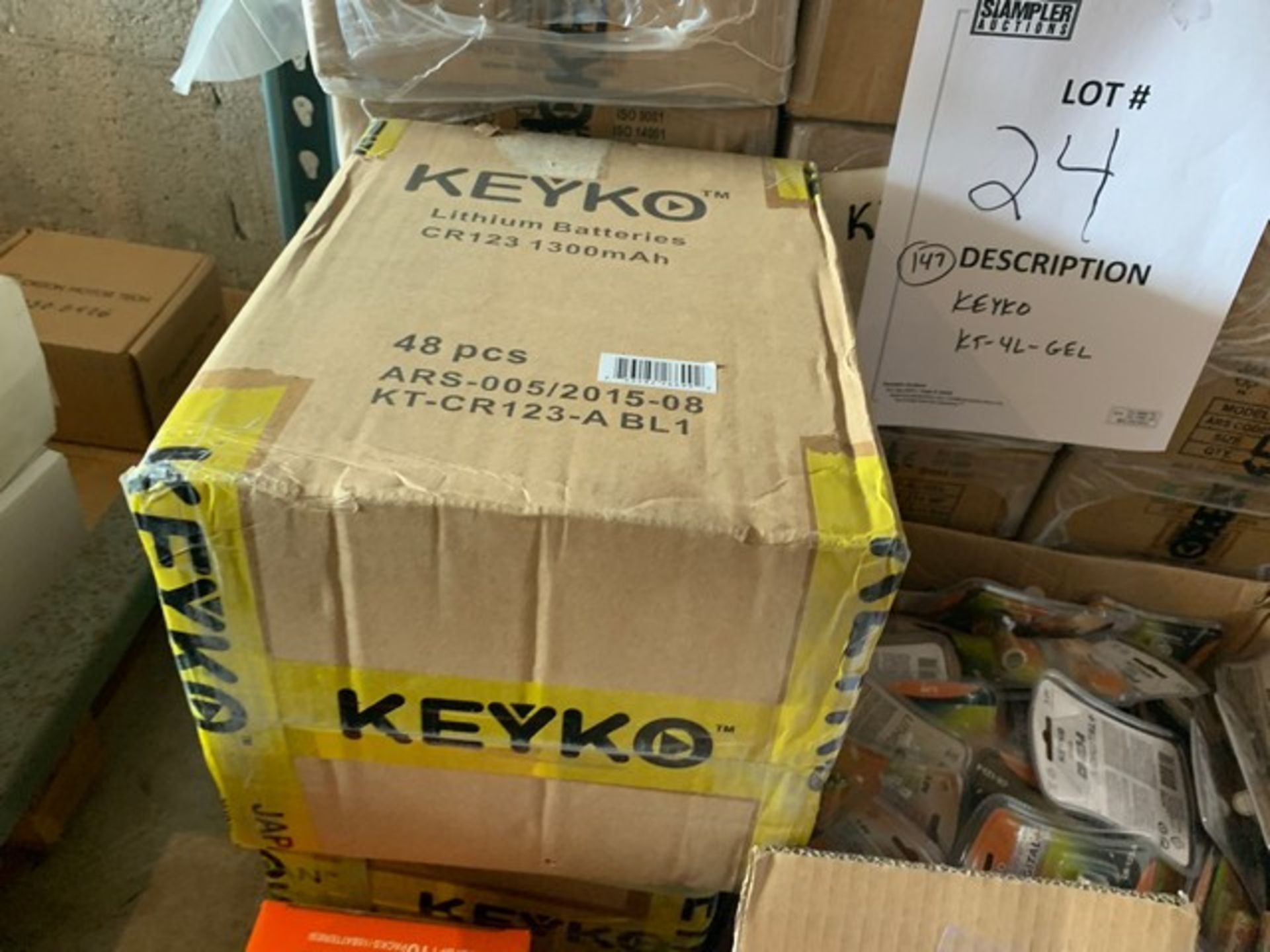 KEYKO CR-123-A BATTERIES - Image 2 of 4