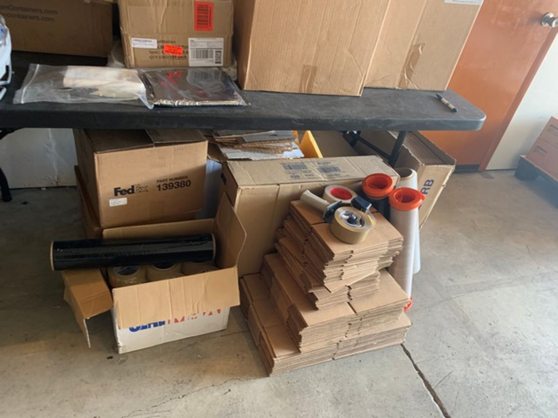 LOT SHIPPING SUPPLIES, WRAP, ETC - Image 2 of 2