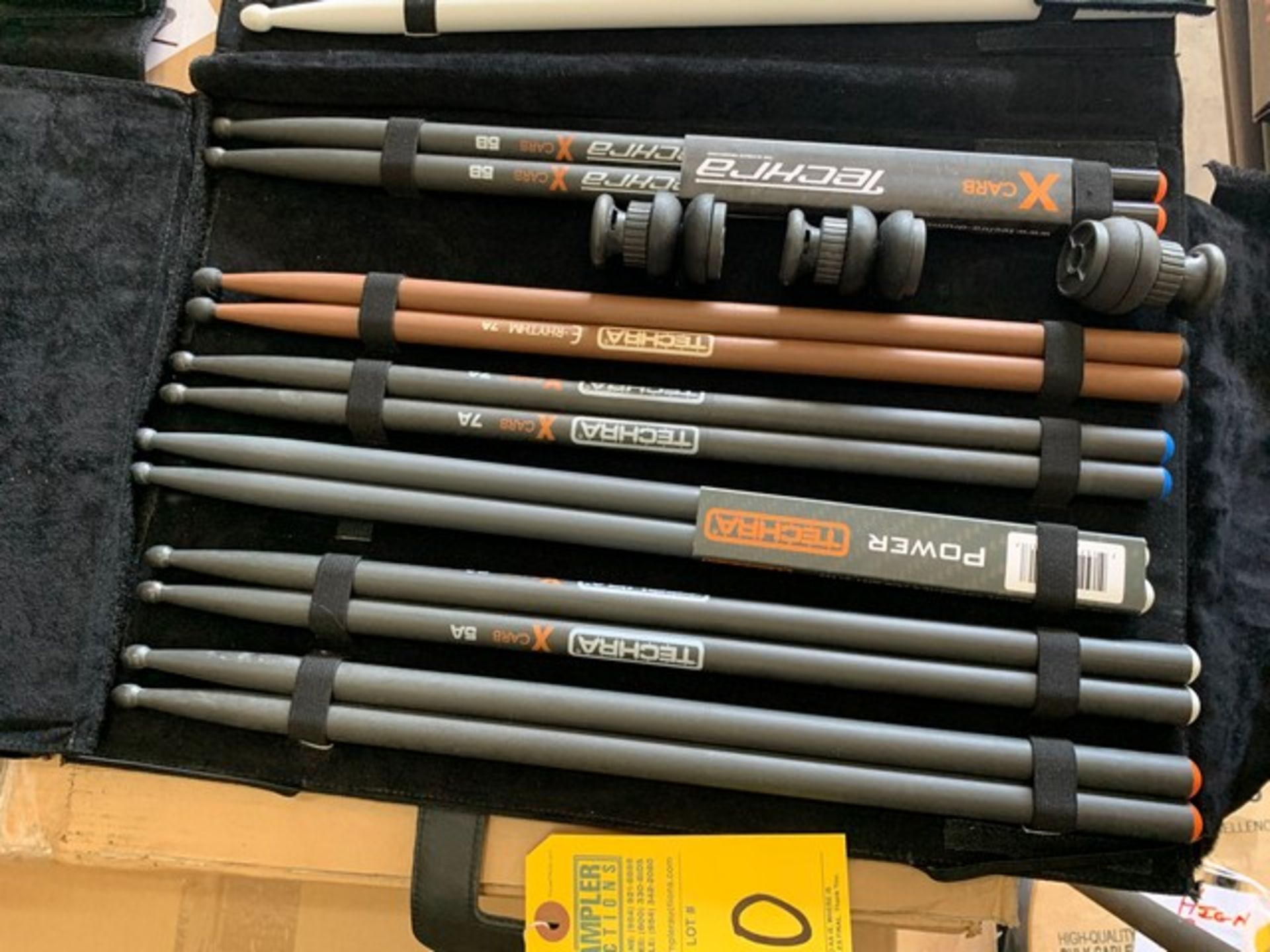 SETS TECHRA DRUM STICKS WITH BAG - Image 3 of 4