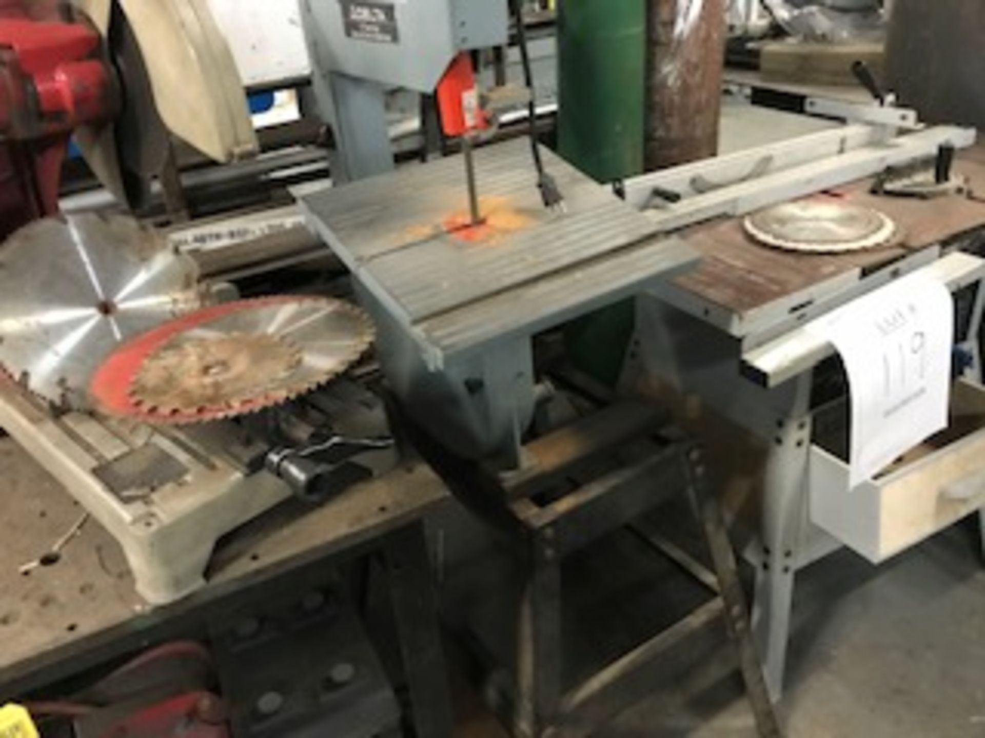 DELTA 12'' BAND SAW WITH STAND - Image 2 of 3